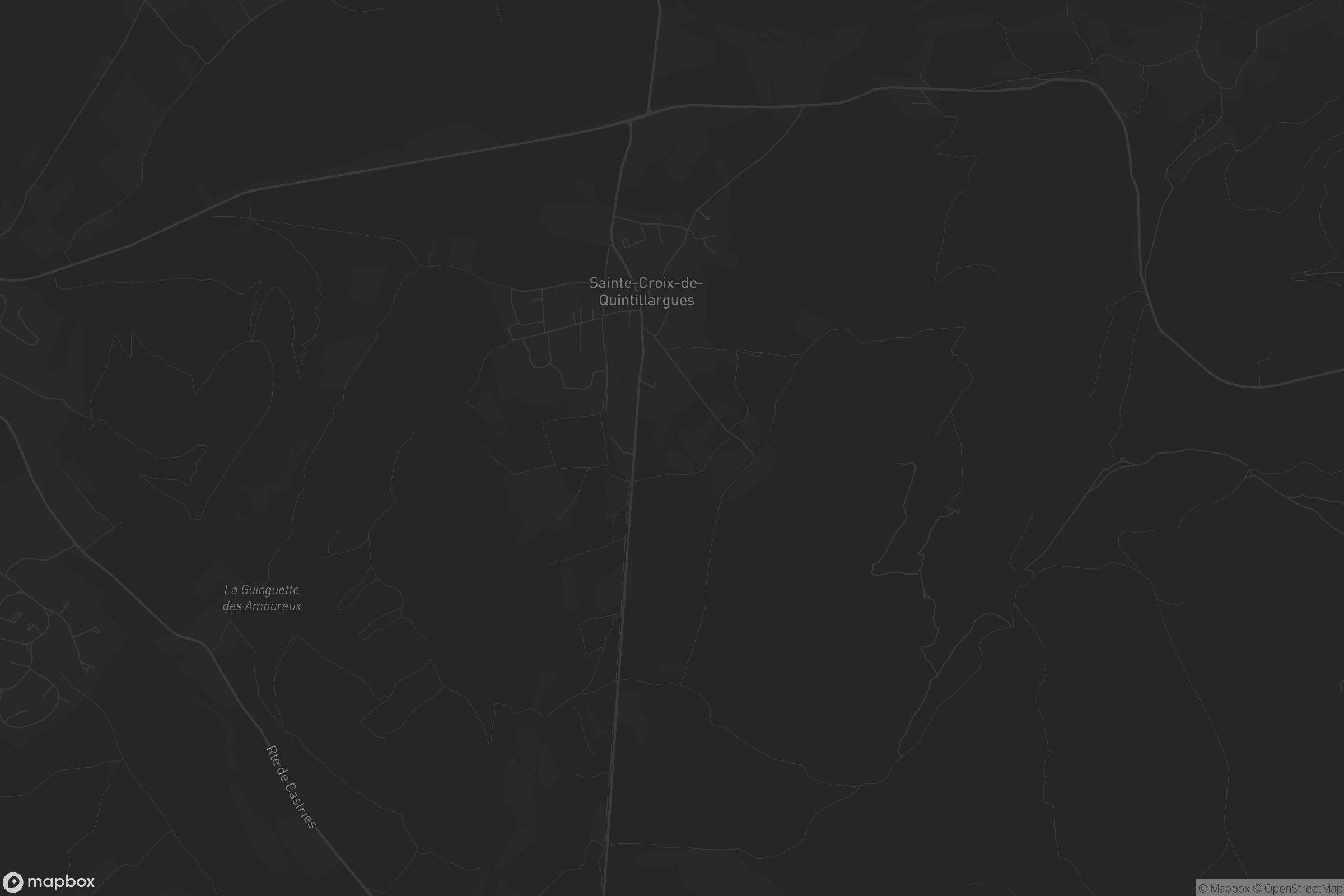 Carte de Sainte-Croix-de-Quintillargues