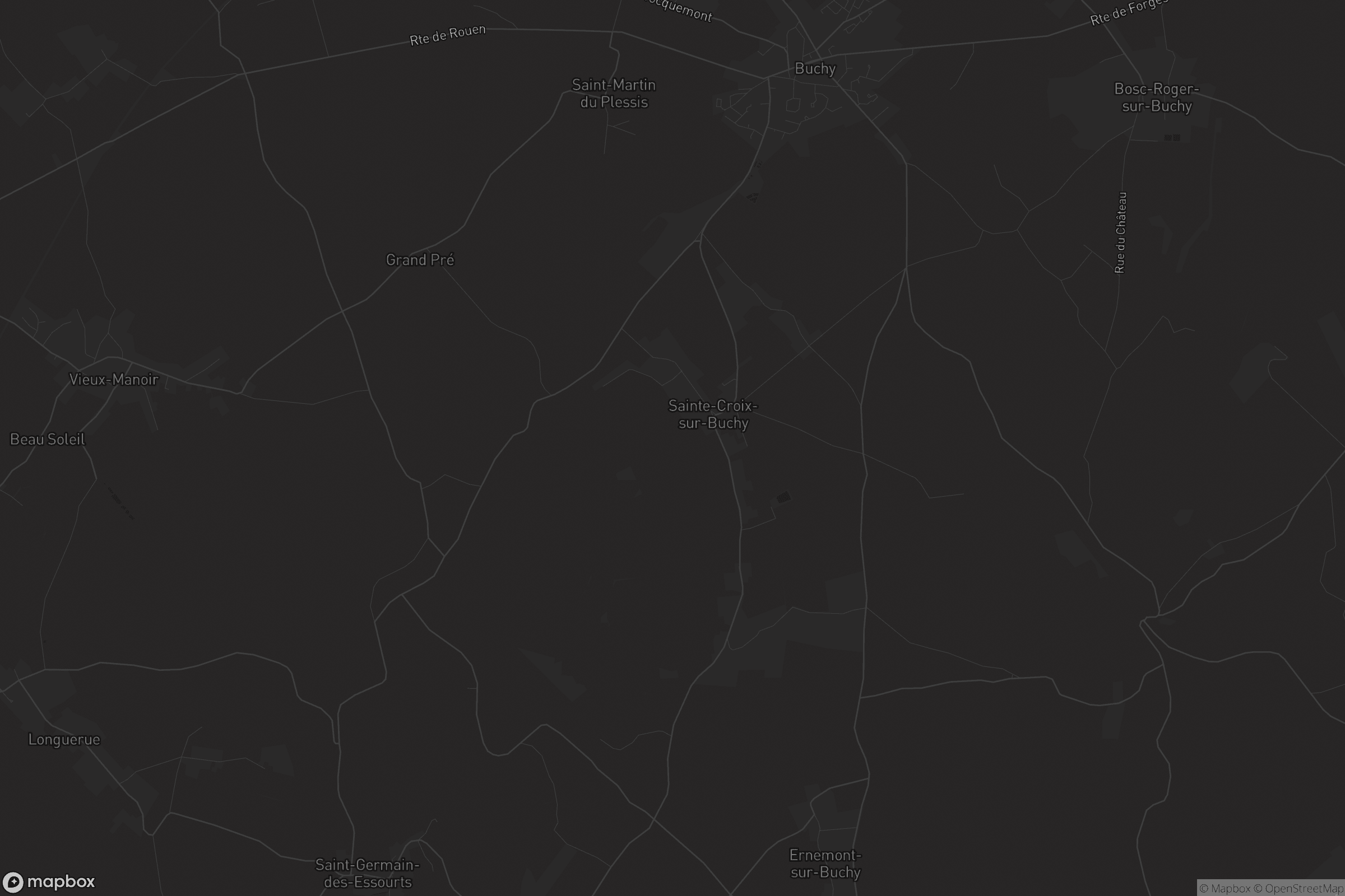 Carte de Sainte-Croix-sur-Buchy