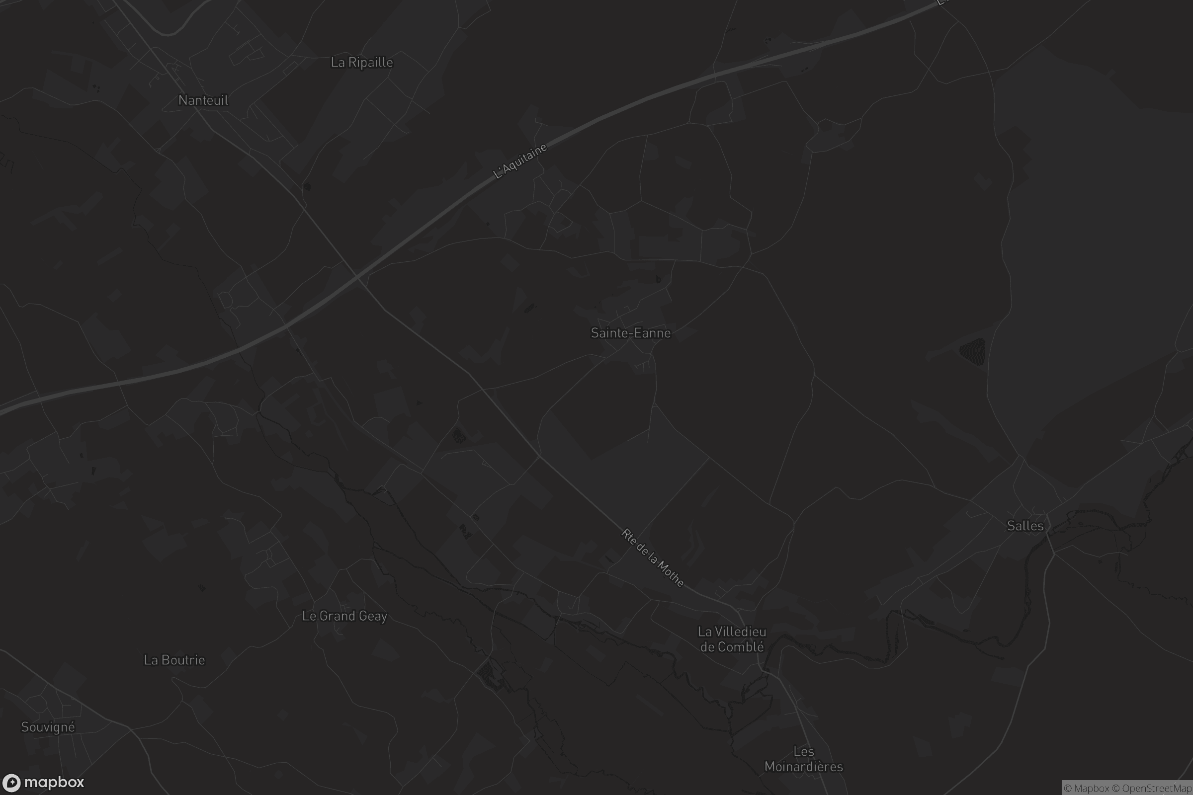 Carte de Sainte-Eanne