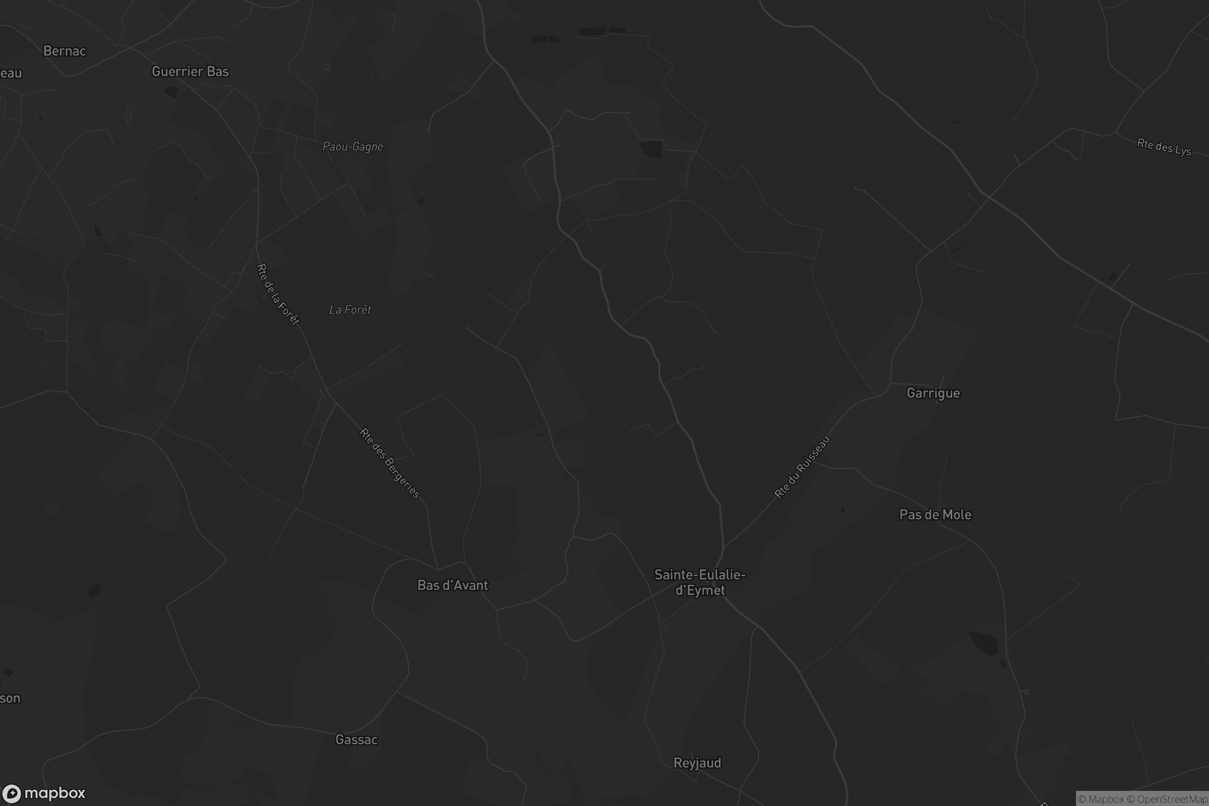 Carte de Sainte-Eulalie-d'Eymet