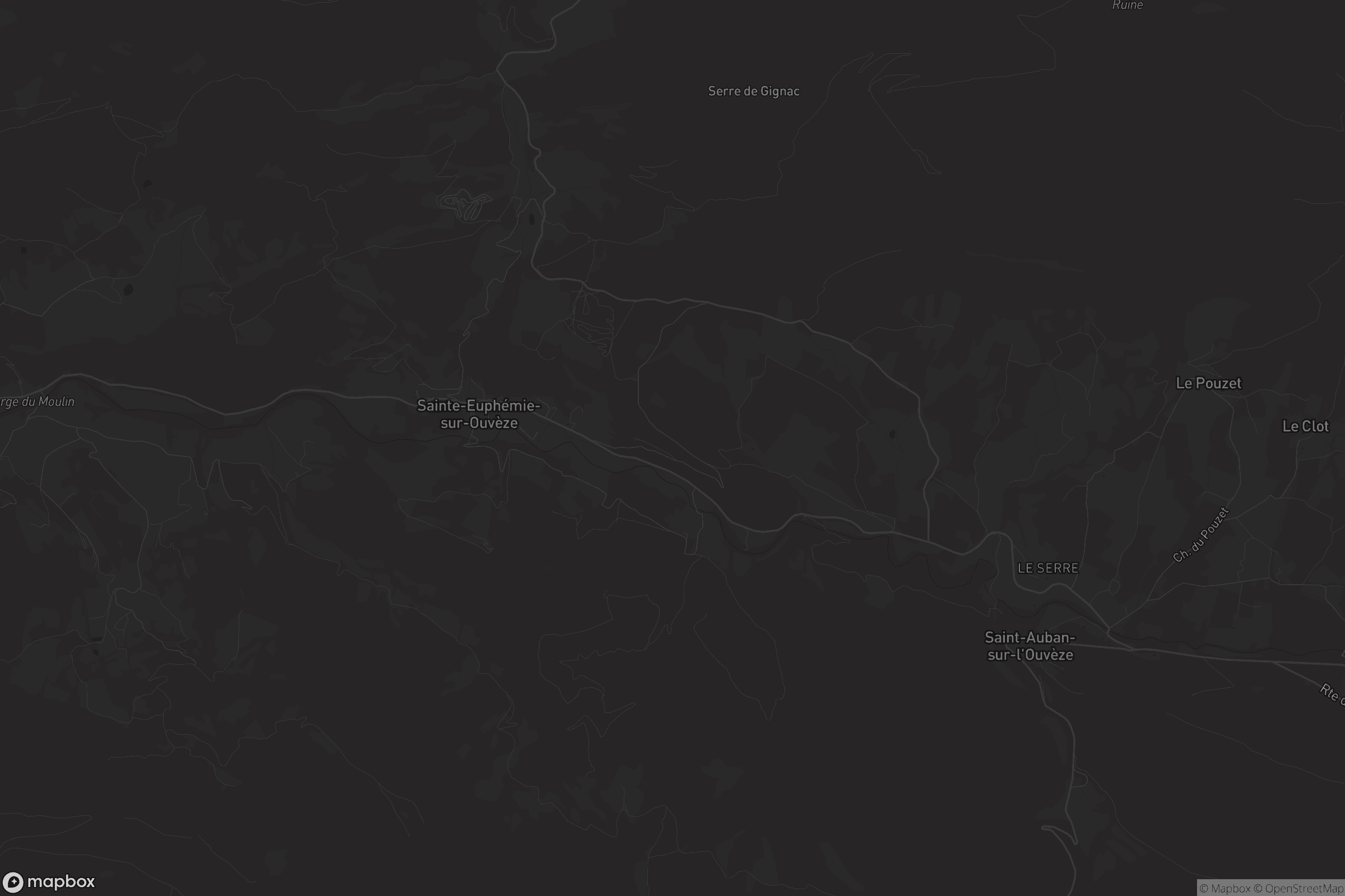 Carte de Sainte-Euphémie-sur-Ouvèze