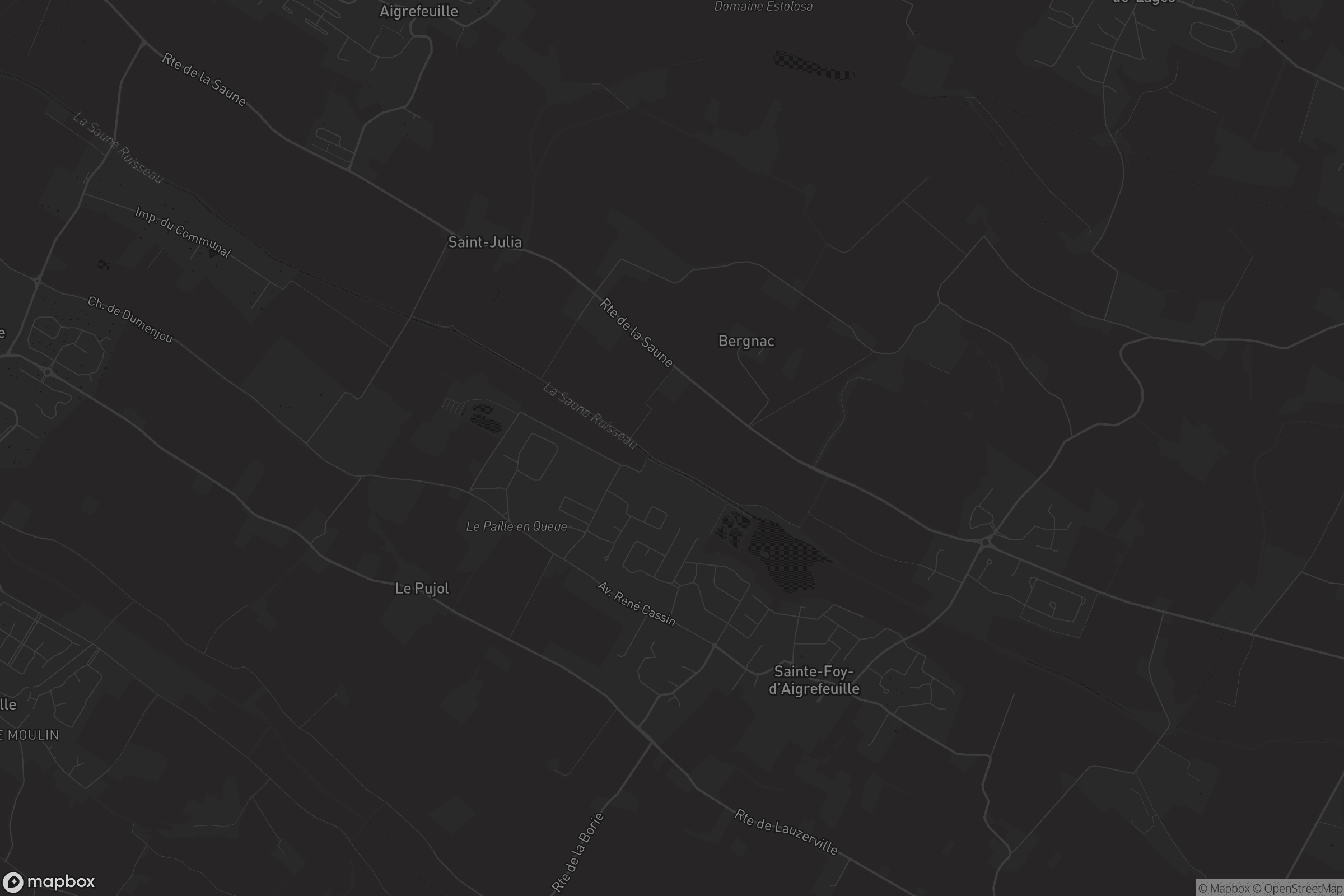 Carte de Sainte-Foy-d'Aigrefeuille