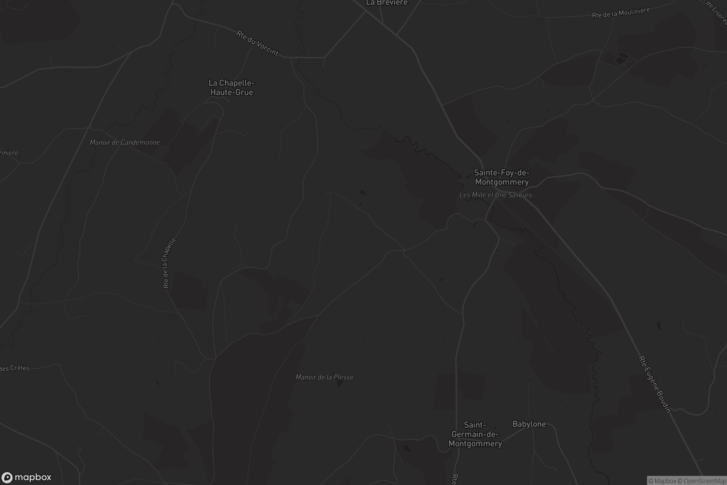 Carte de Sainte-Foy-de-Montgommery