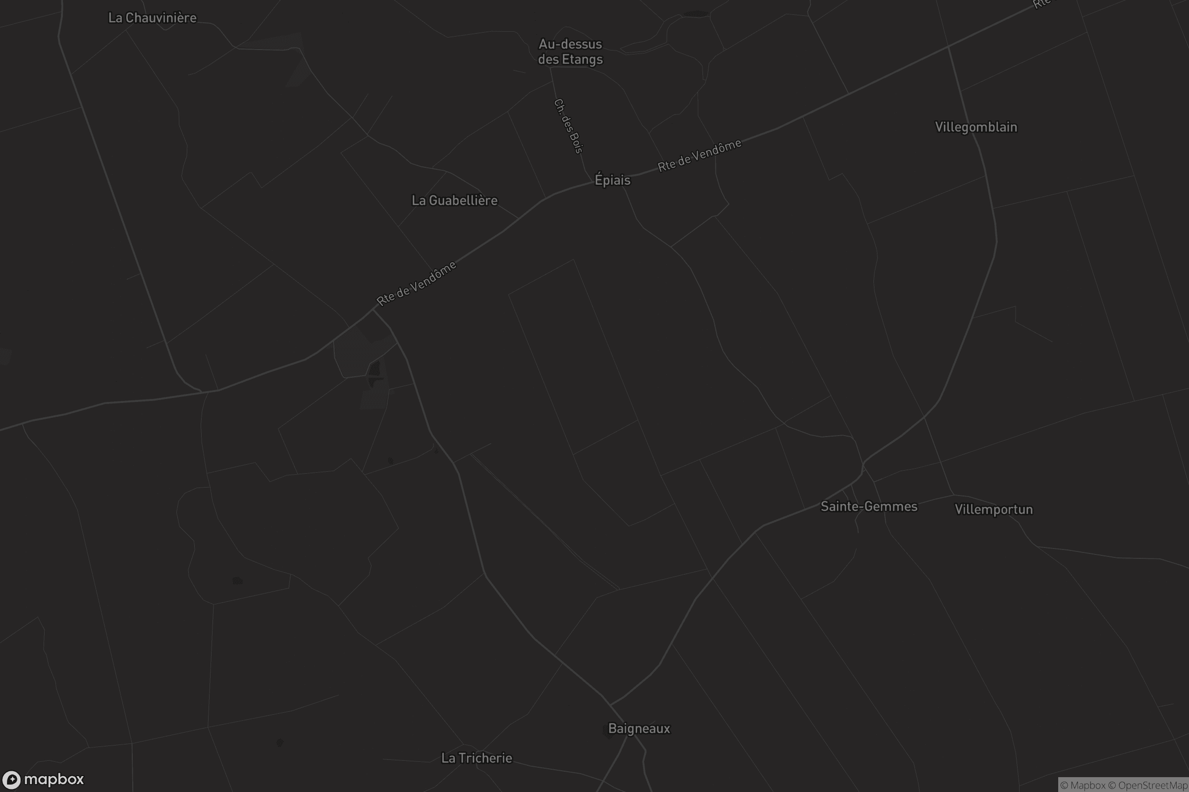 Carte de Sainte-Gemmes