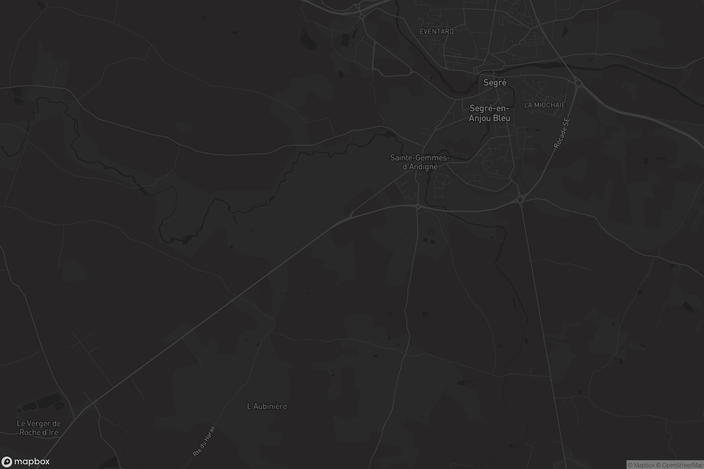 Carte de Sainte-Gemmes-d'Andigné