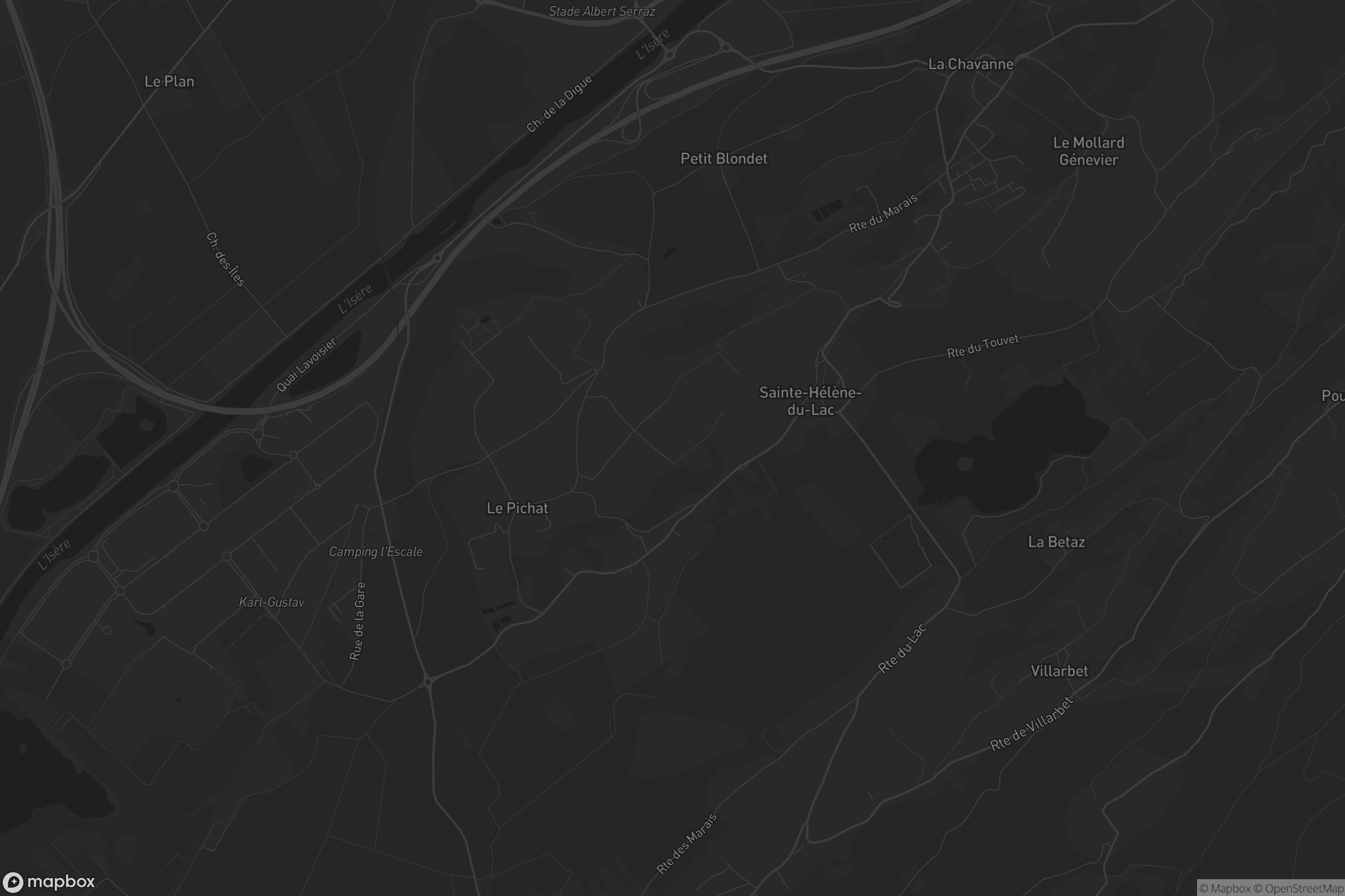 Carte de Sainte-Hélène-du-Lac