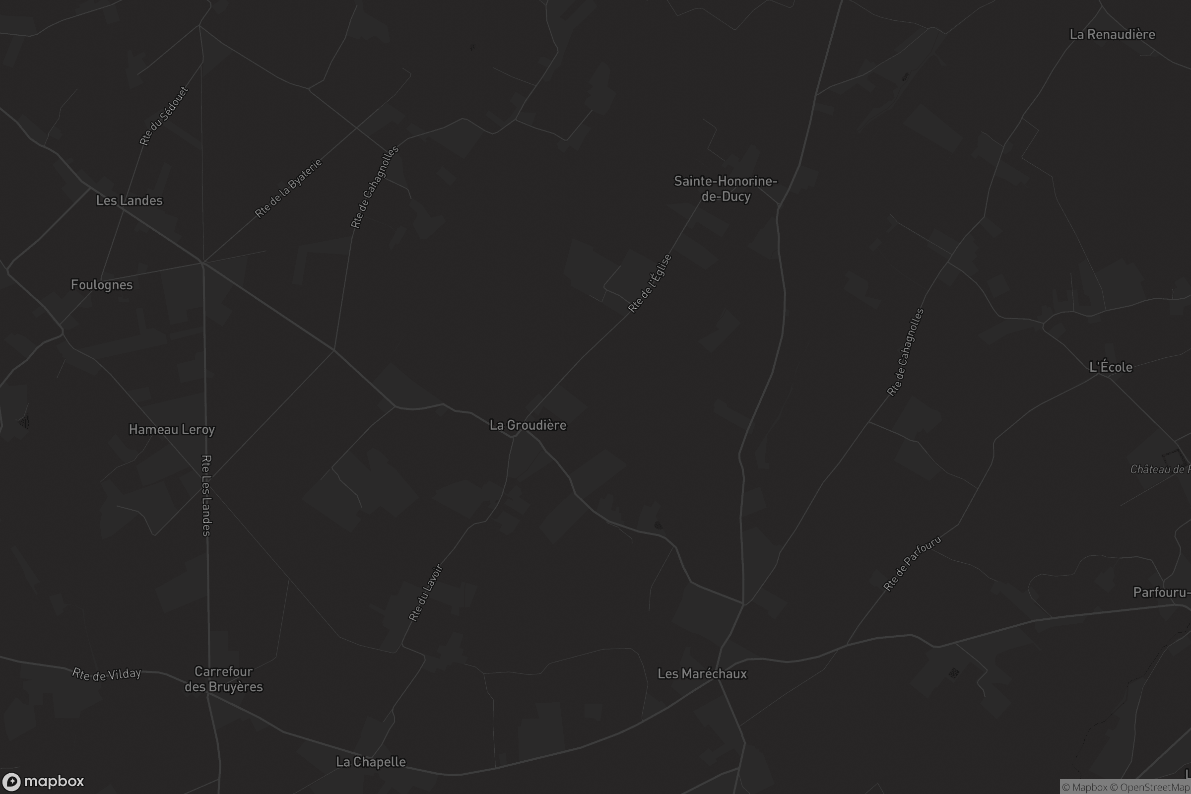 Carte de Sainte-Honorine-de-Ducy