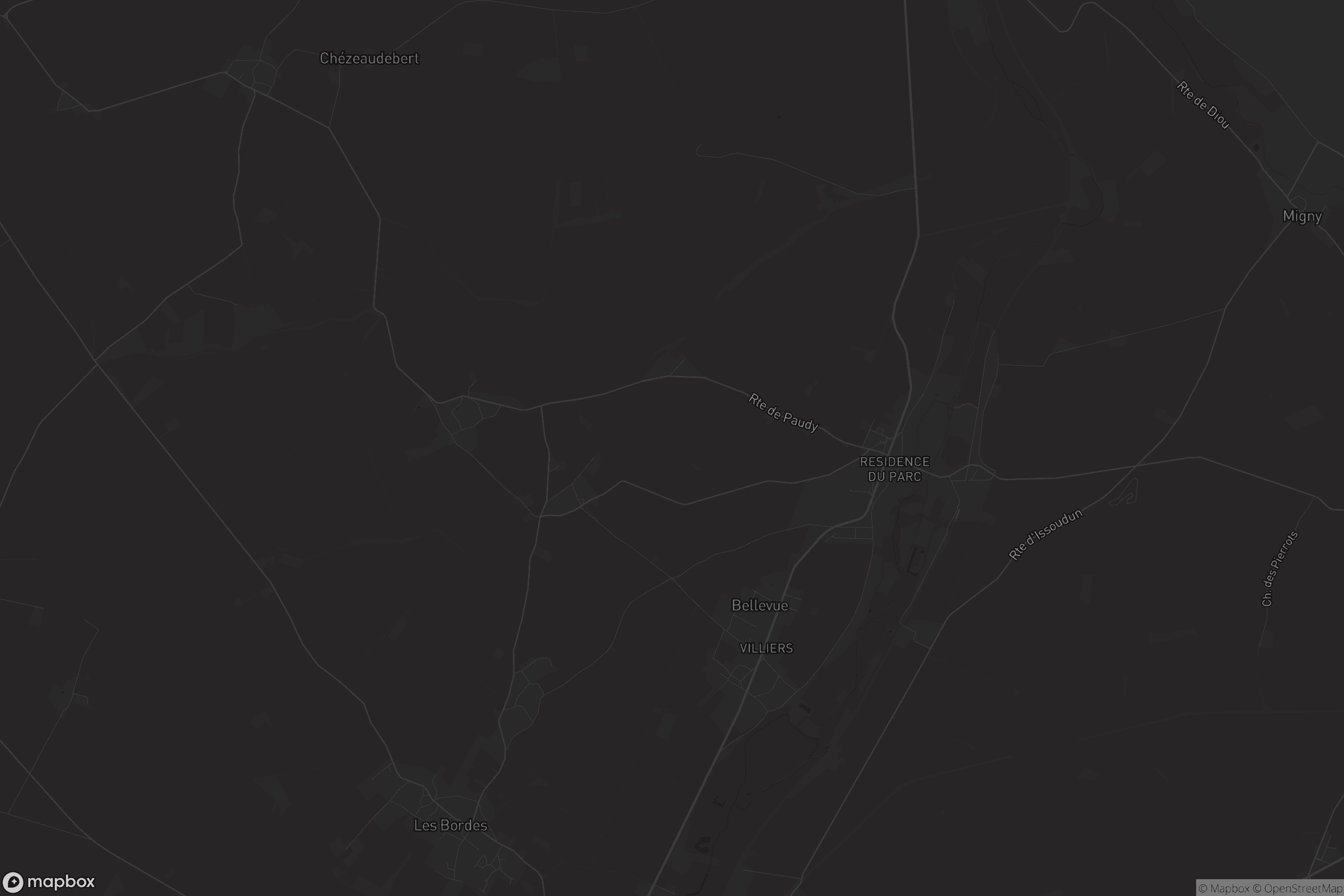 Carte de Sainte-Lizaigne