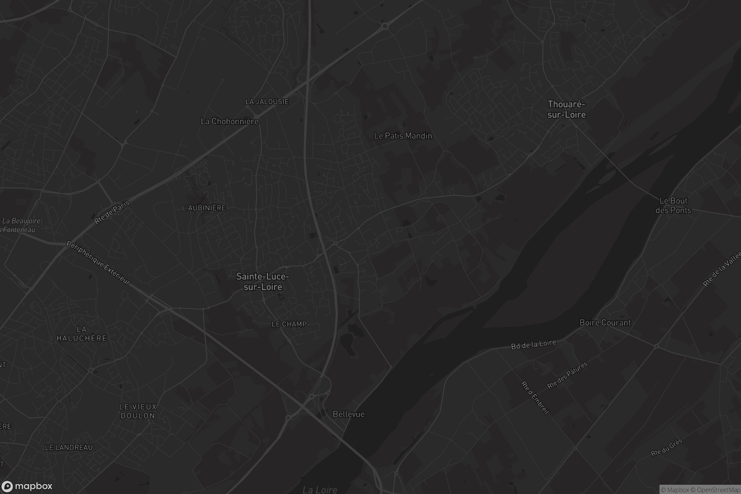 Carte de Sainte-Luce-sur-Loire