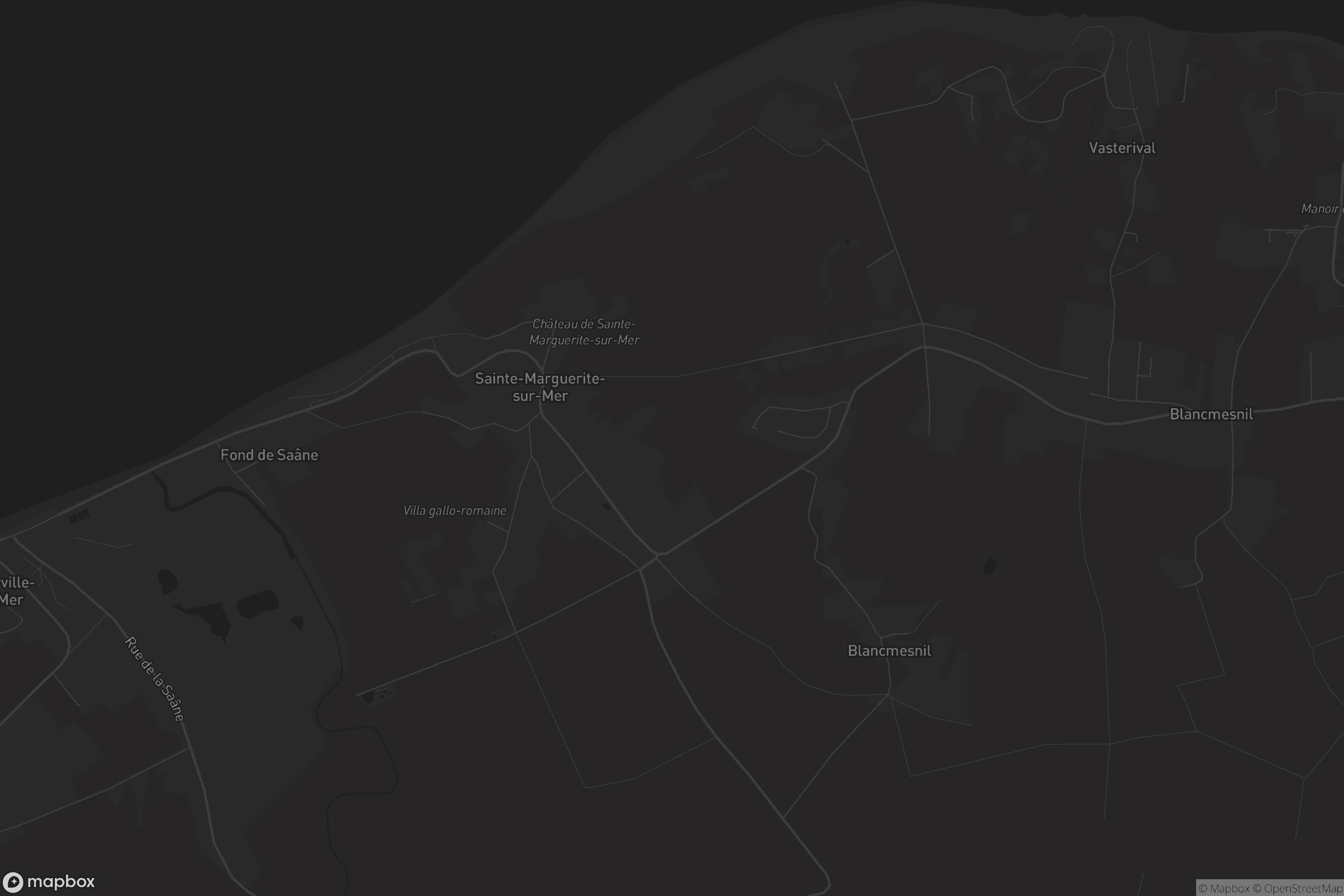 Carte de Sainte-Marguerite-sur-Mer