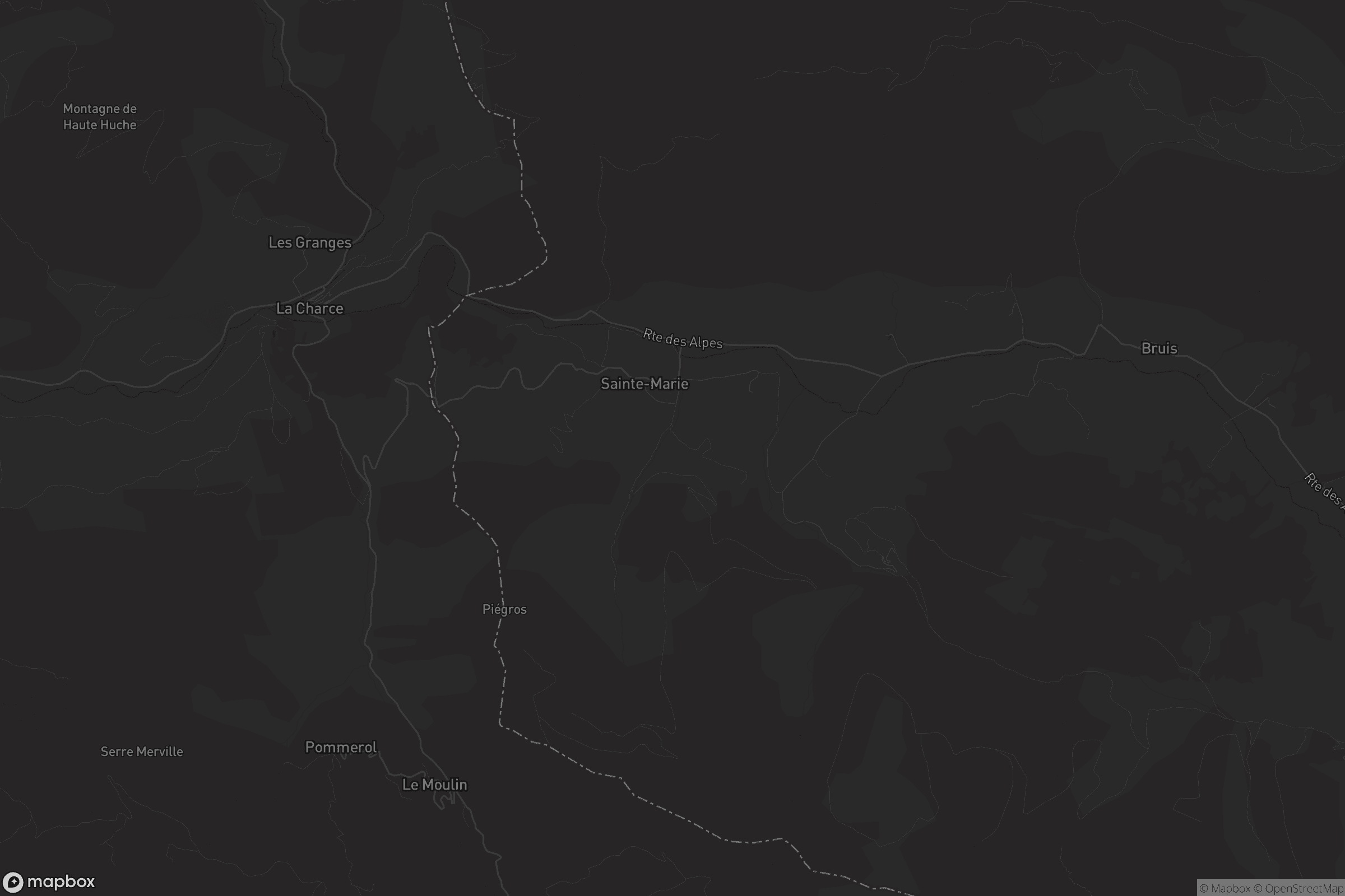 Carte de Sainte-Marie