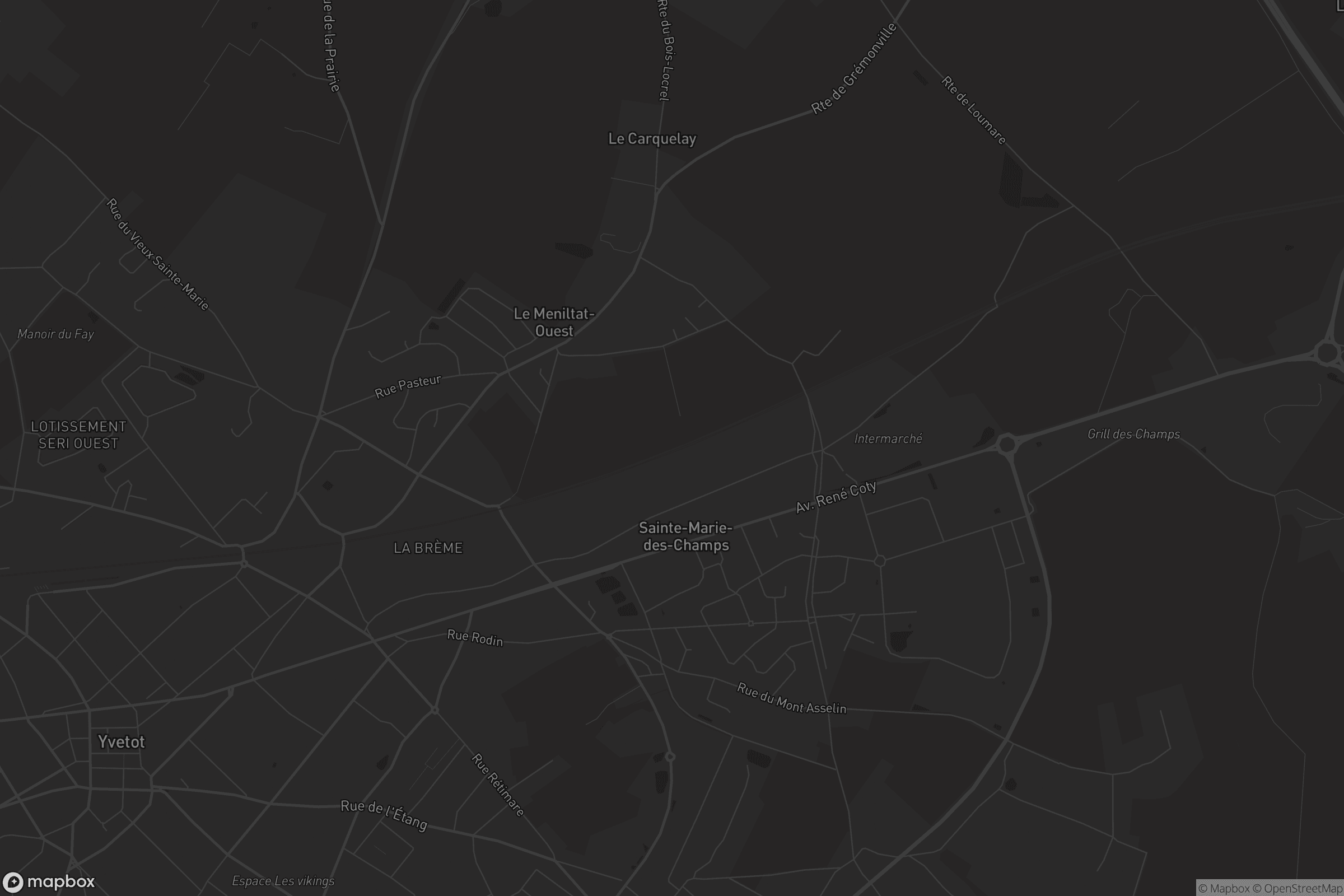 Carte de Sainte-Marie-des-Champs