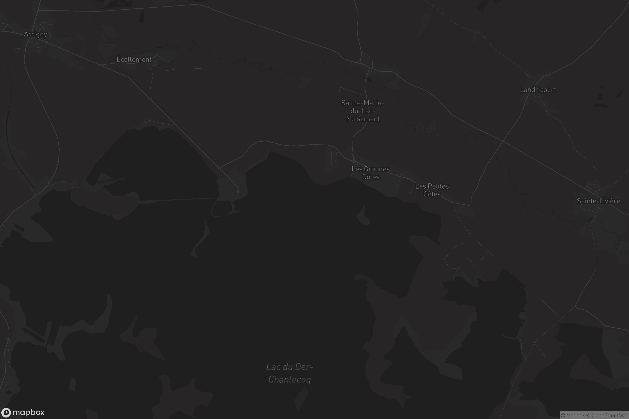 Carte de Sainte-Marie-du-Lac-Nuisement