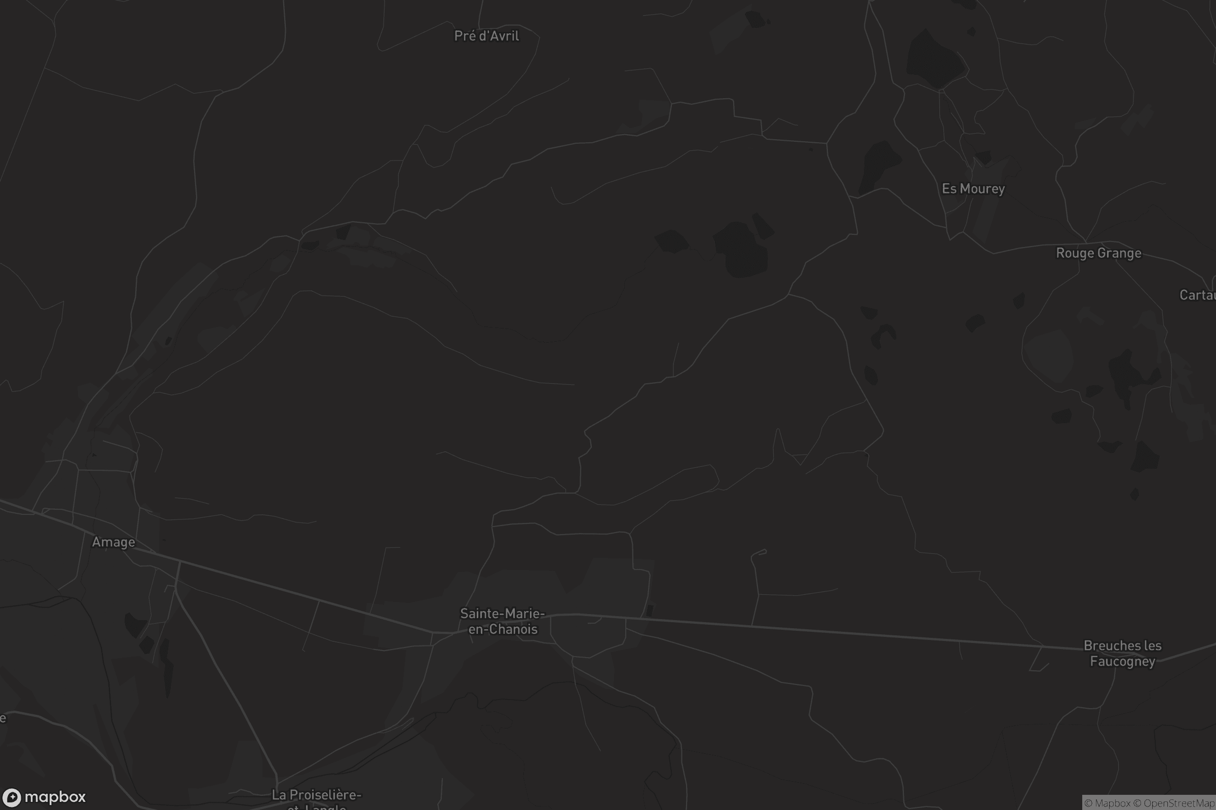 Carte de Sainte-Marie-en-Chanois