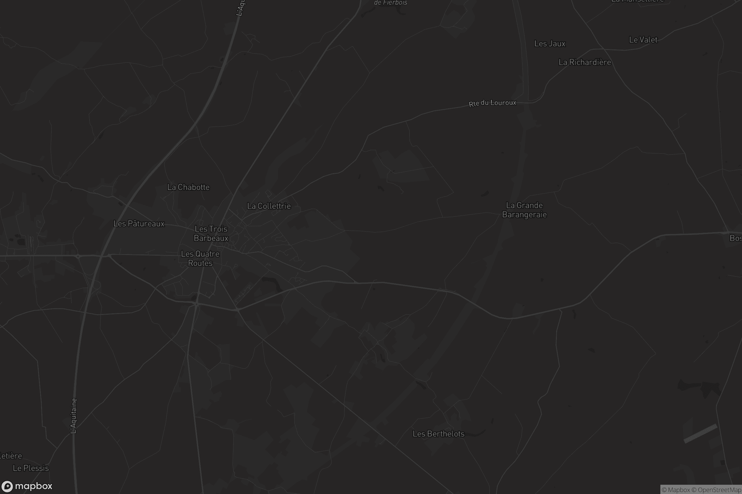 Carte de Sainte-Maure-de-Touraine