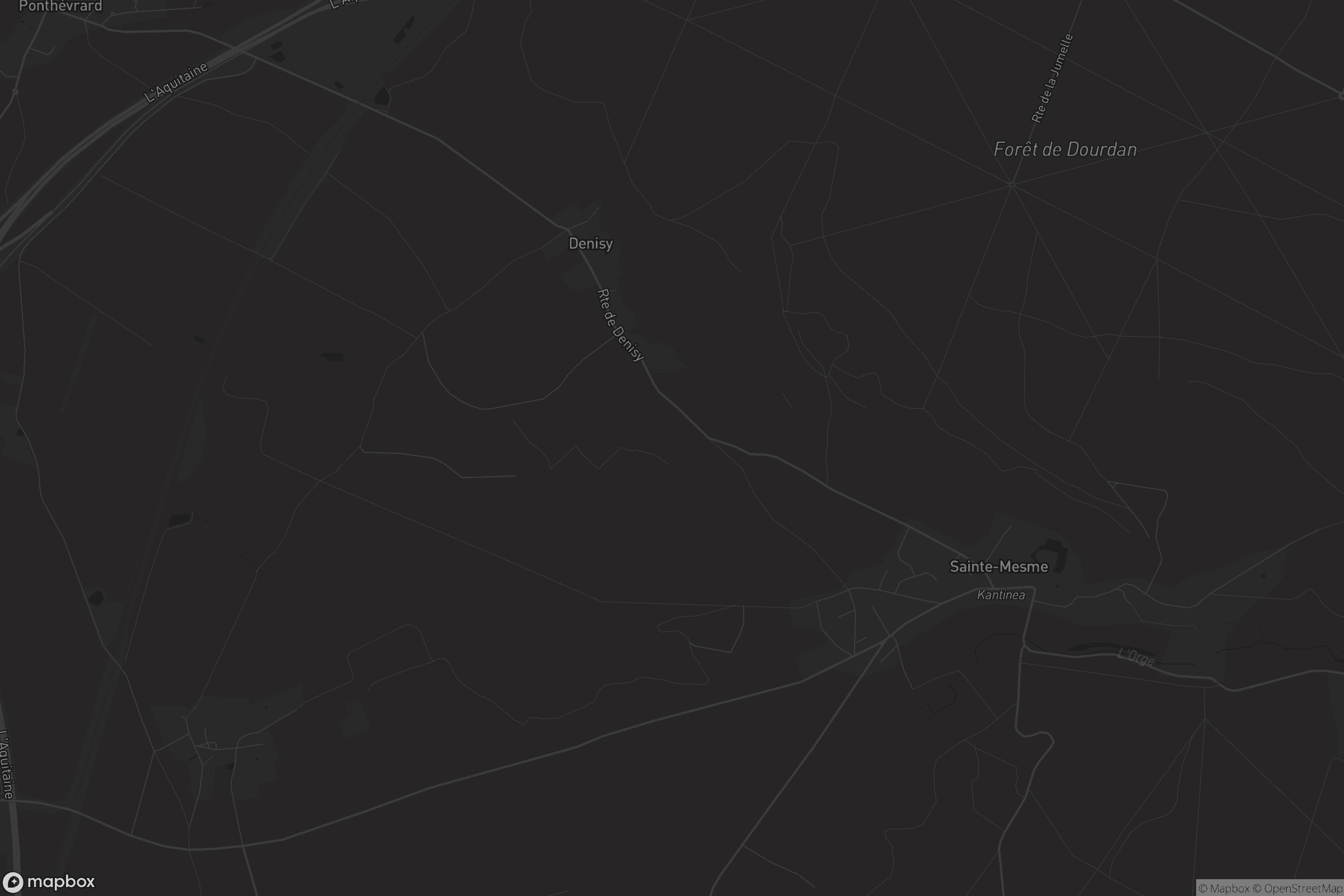 Carte de Sainte-Mesme