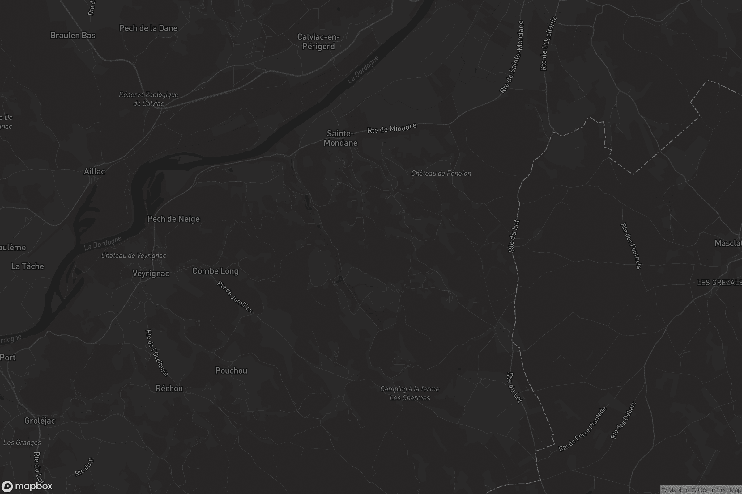 Carte de Sainte-Mondane