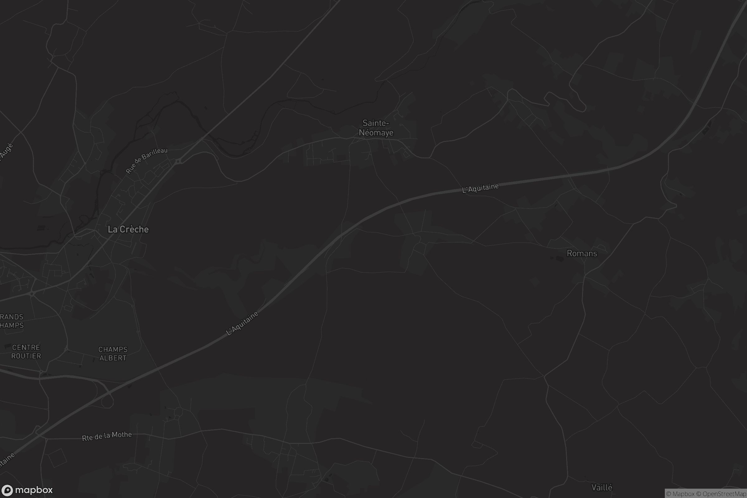 Carte de Sainte-Néomaye