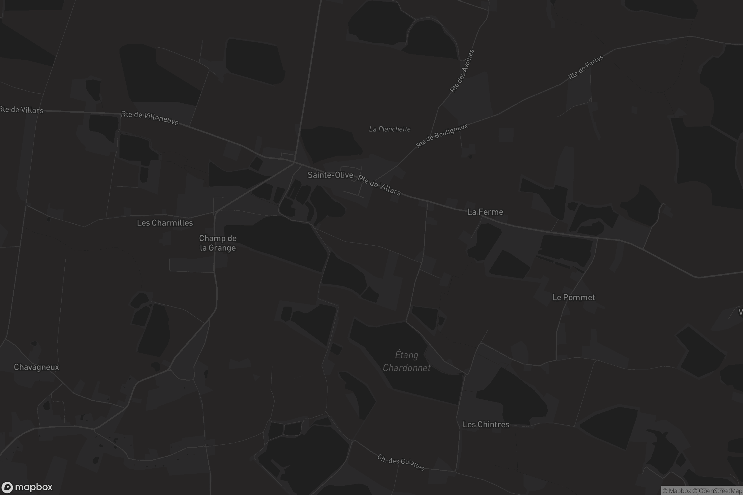 Carte de Sainte-Olive