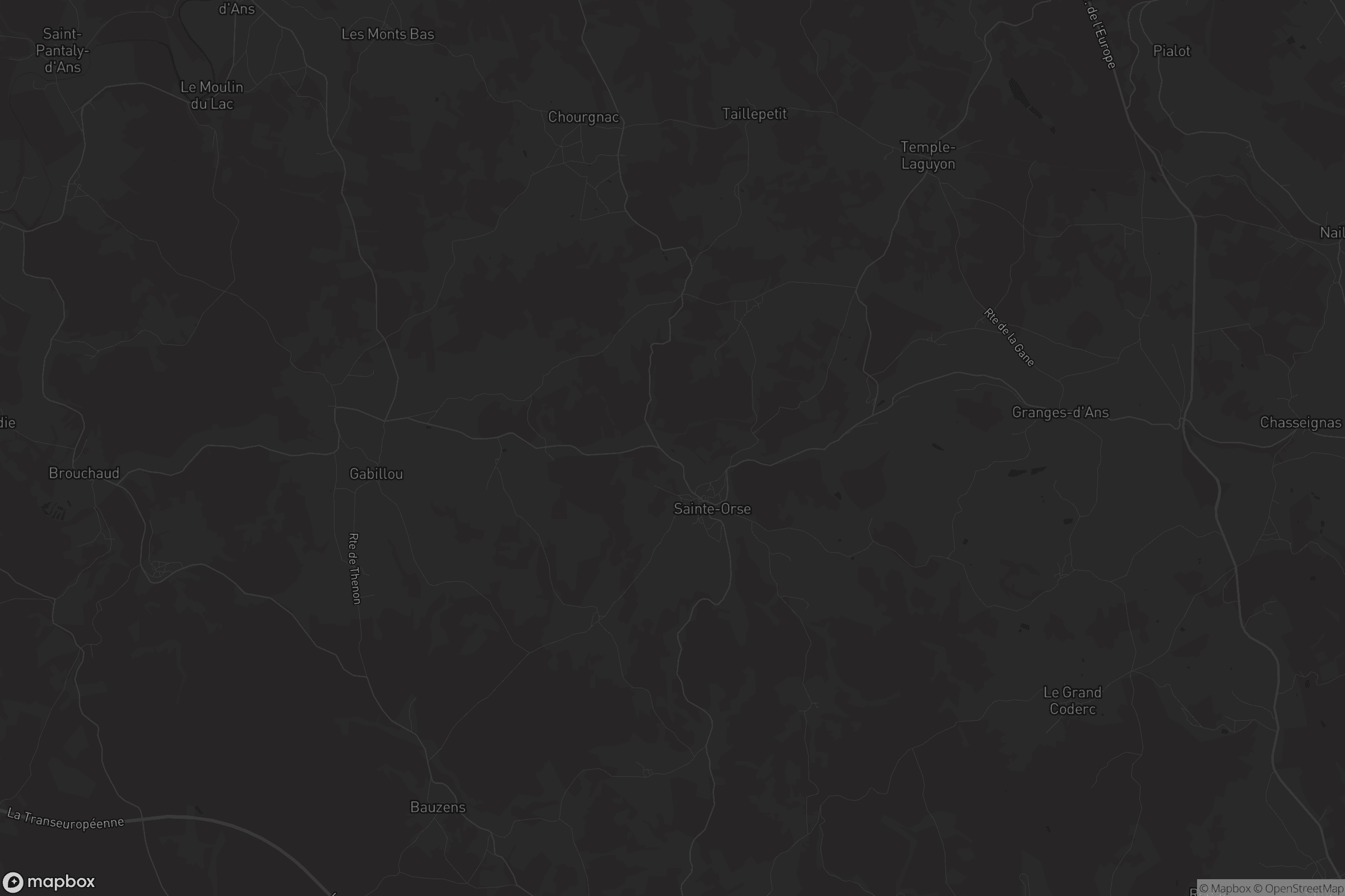 Carte de Sainte-Orse