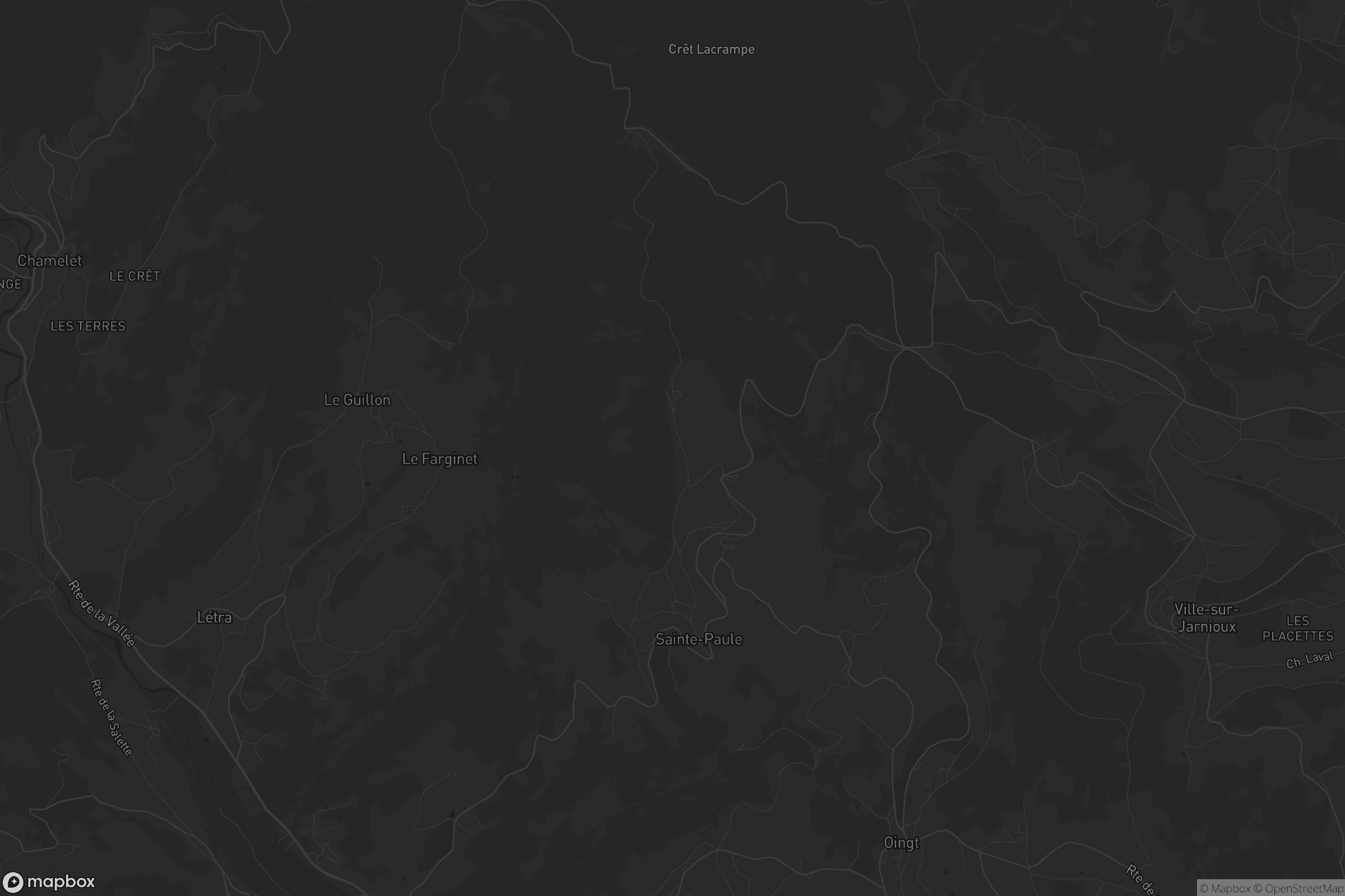 Carte de Sainte-Paule