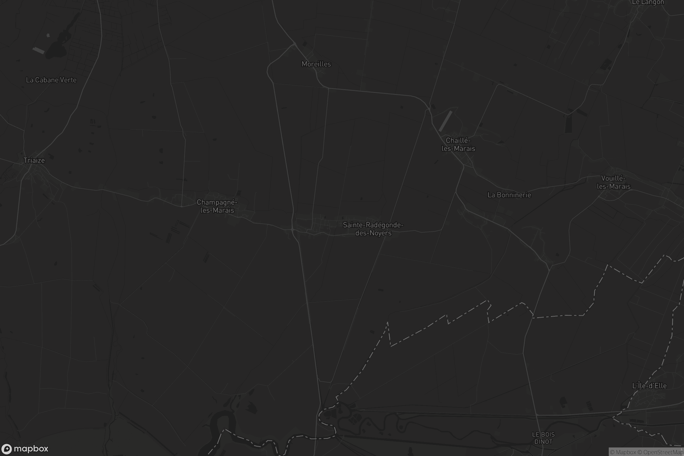 Carte de Sainte-Radégonde-des-Noyers