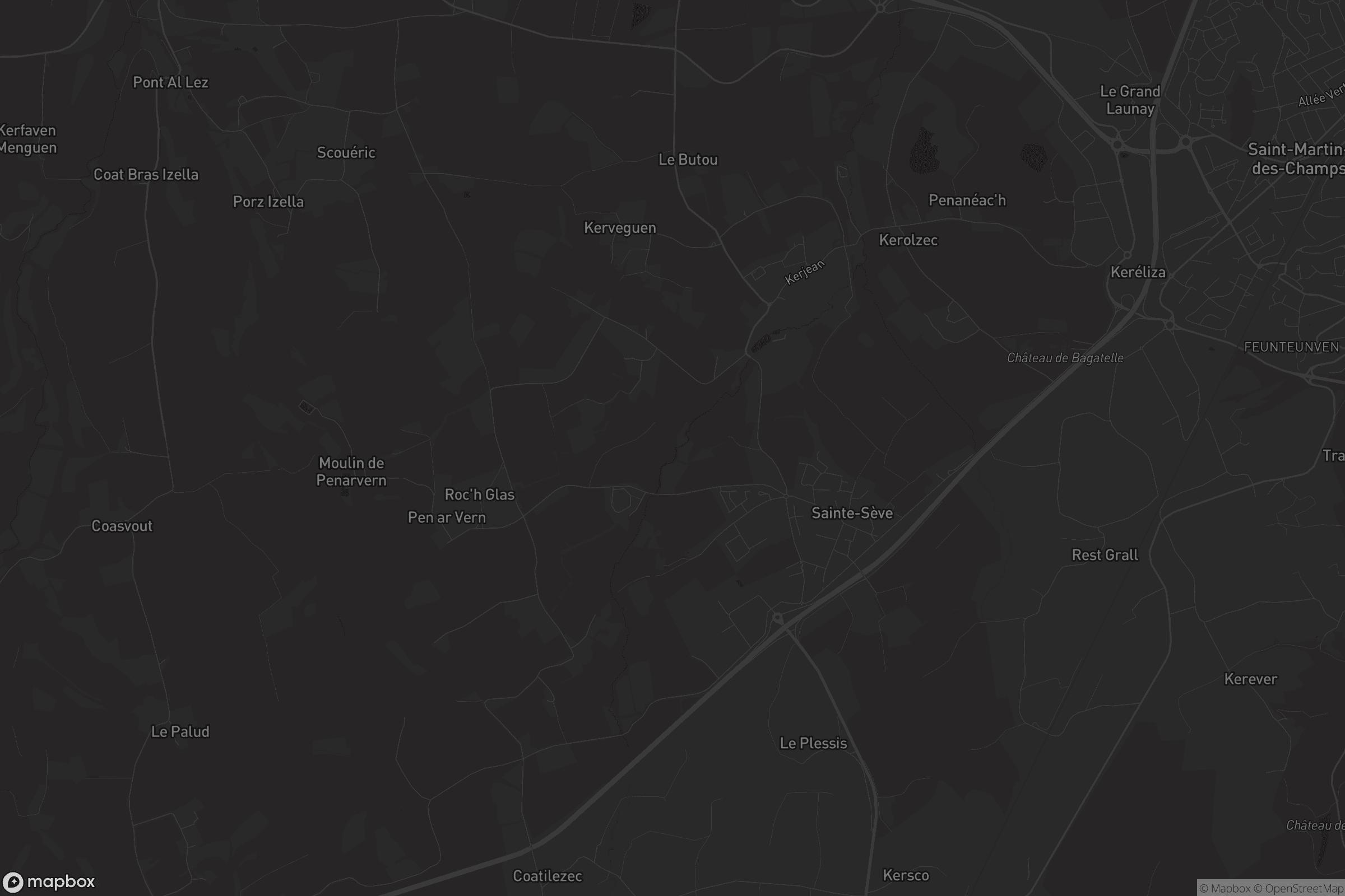 Carte de Sainte-Sève