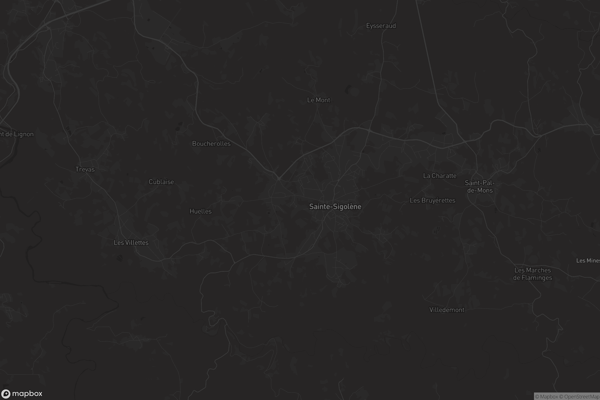 Carte de Sainte-Sigolène