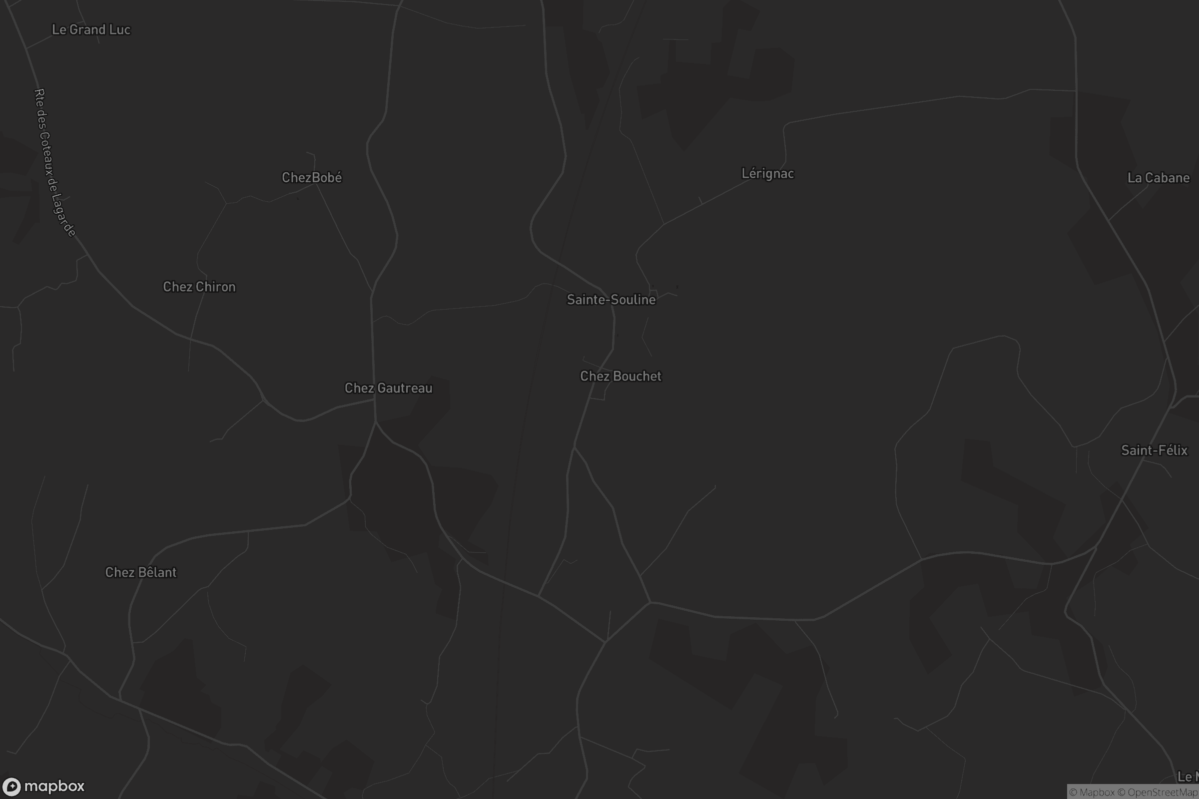 Carte de Sainte-Souline