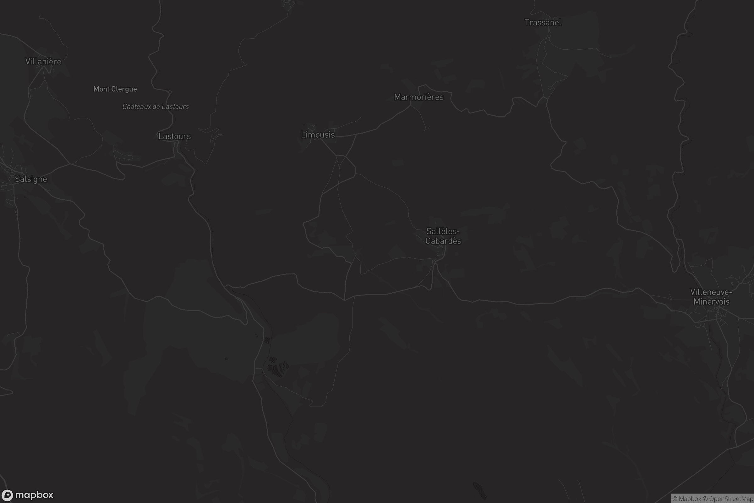 Carte de Sallèles-Cabardès