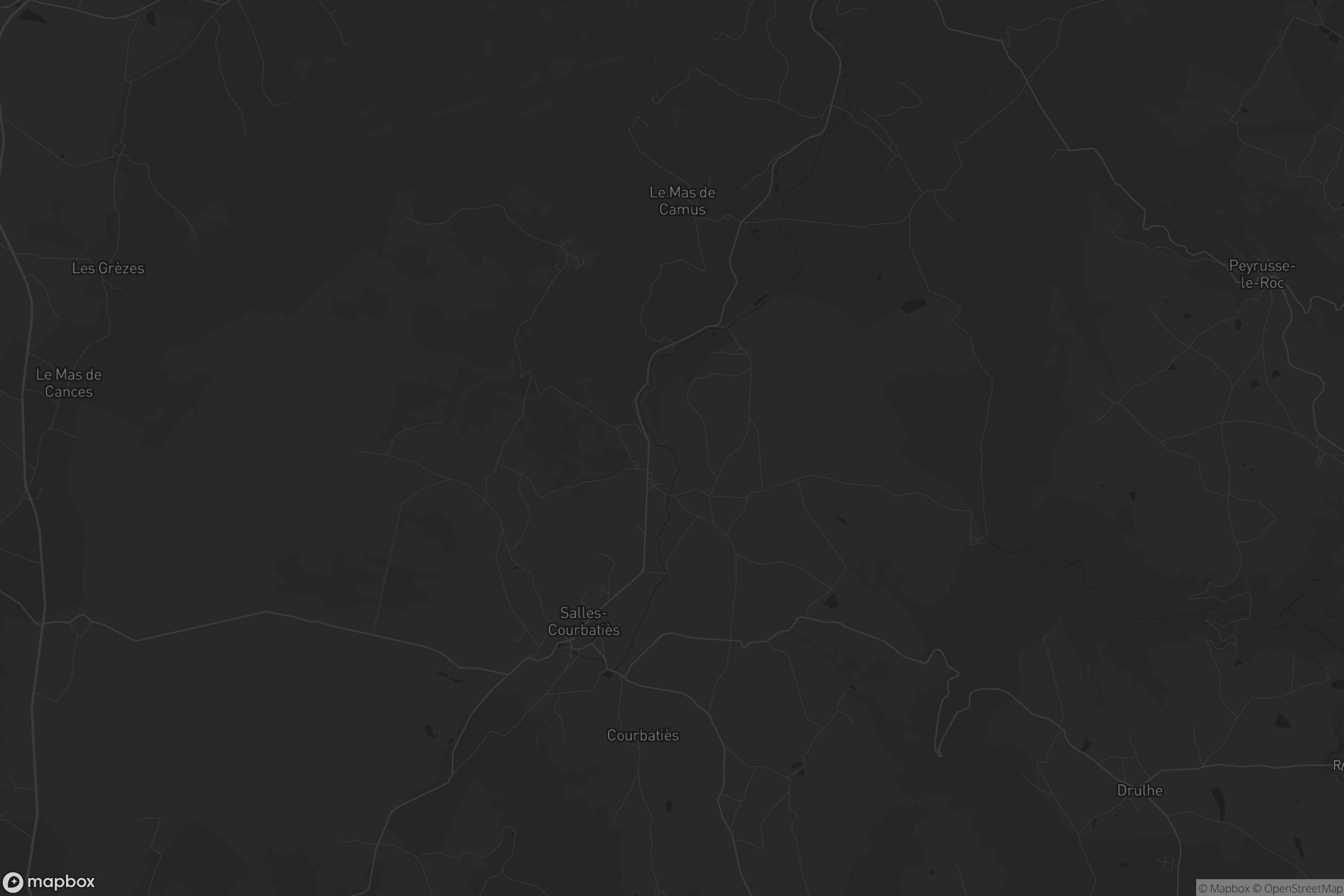 Carte de Salles-Courbatiès