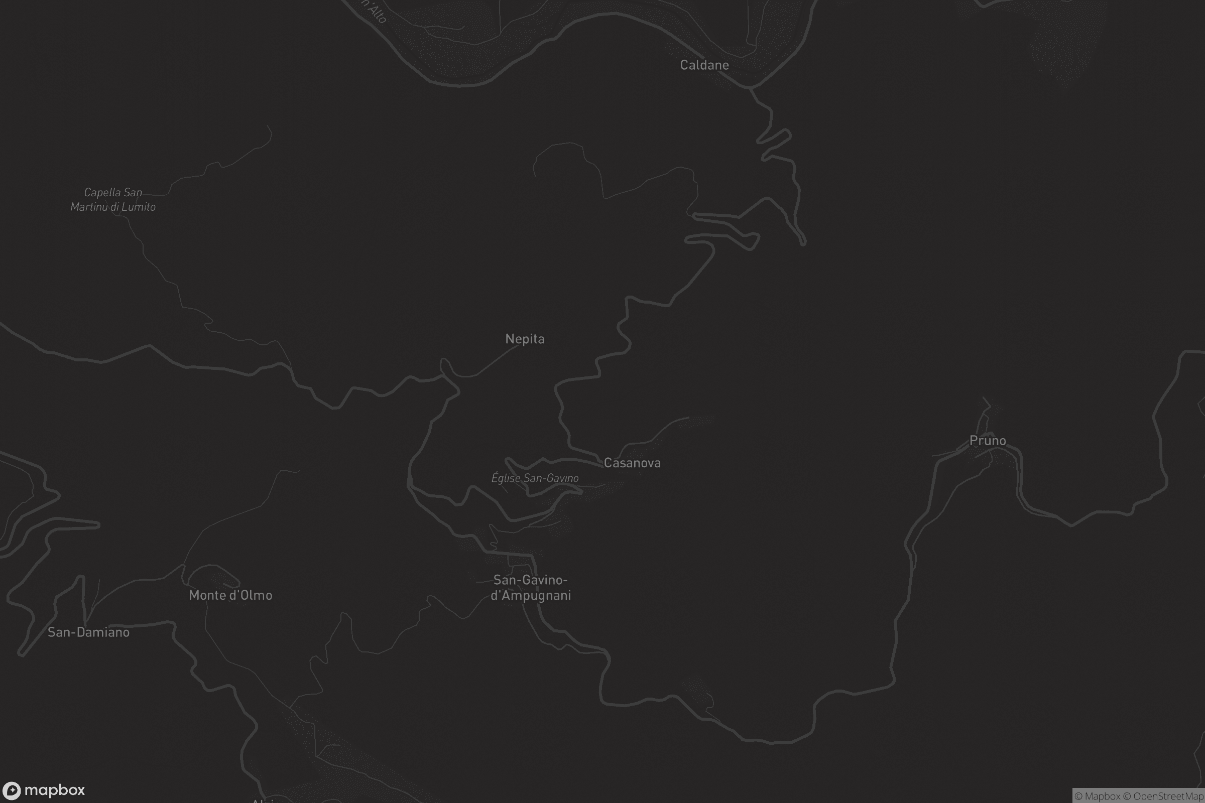 Carte de San-Gavino-d'Ampugnani