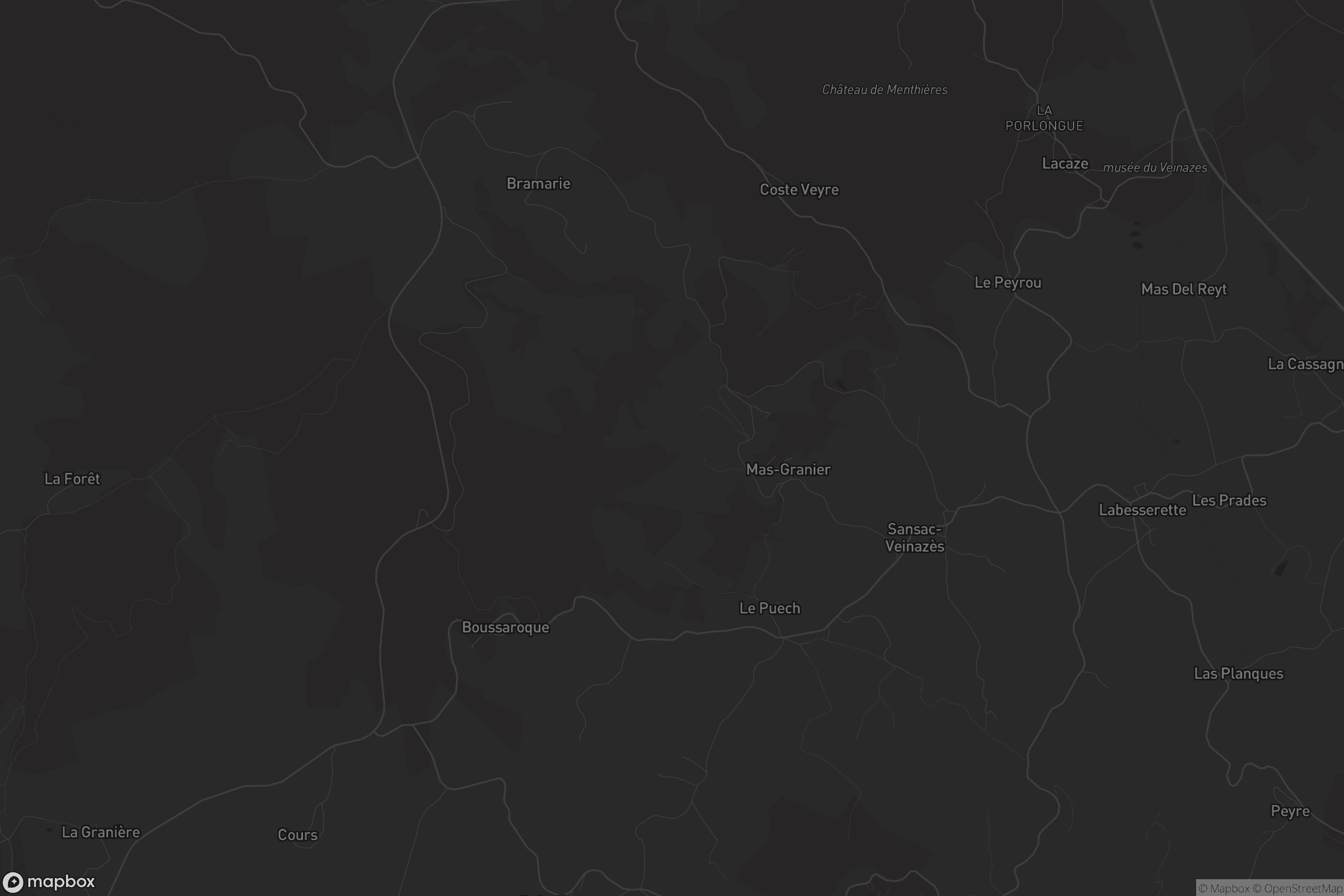 Carte de Sansac-Veinazès