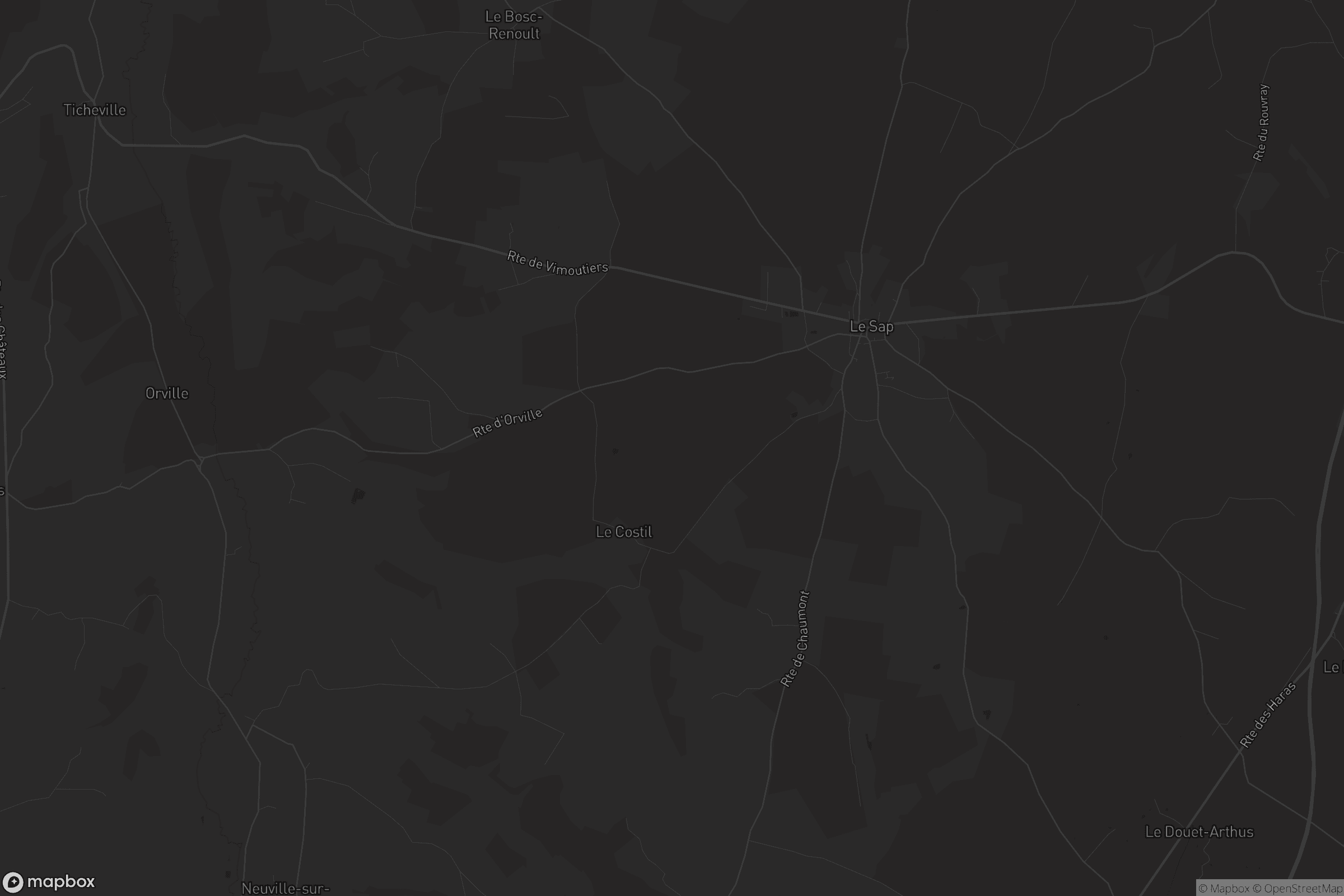 Carte de Sap-en-Auge