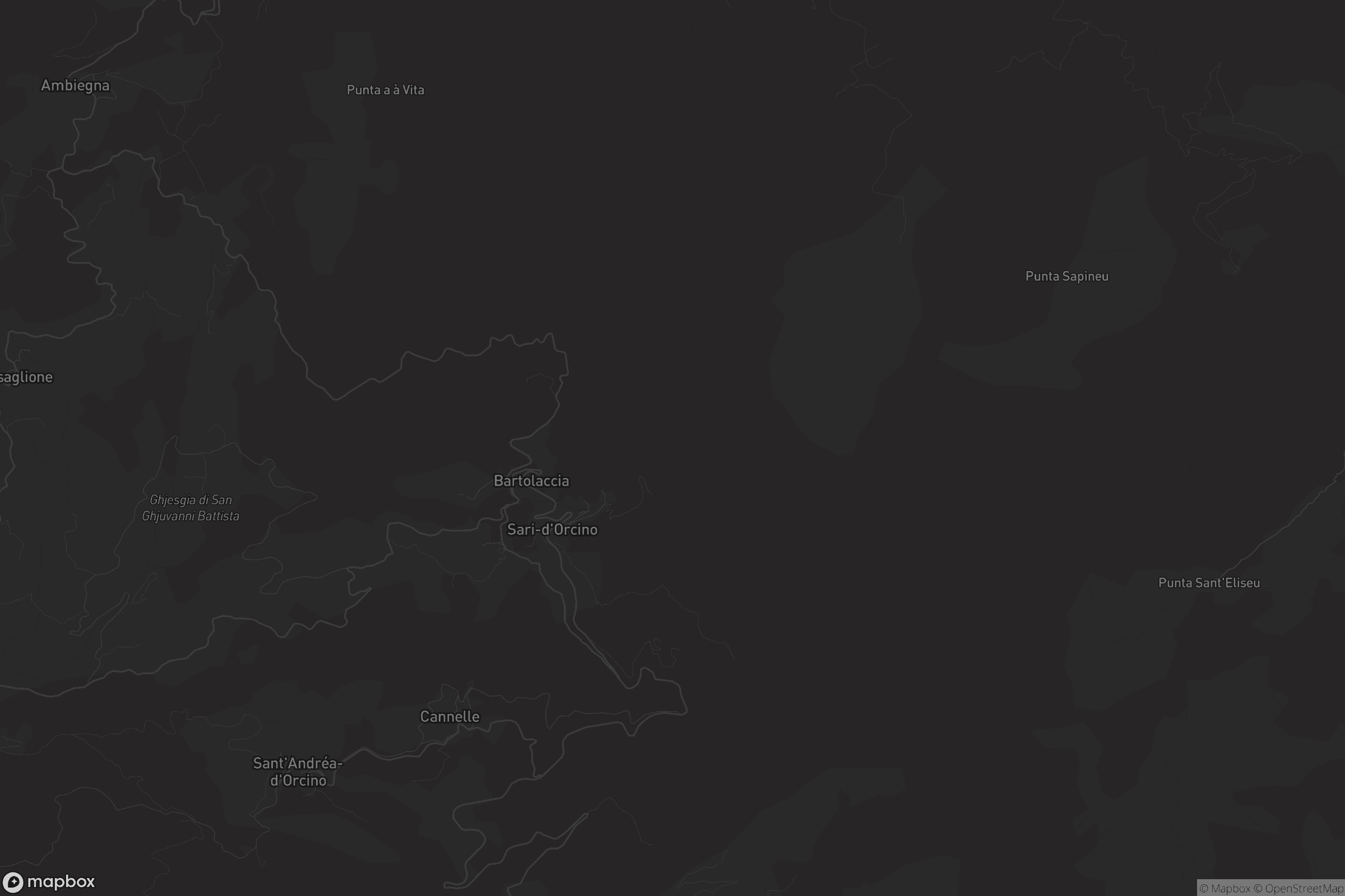 Carte de Sari-d'Orcino