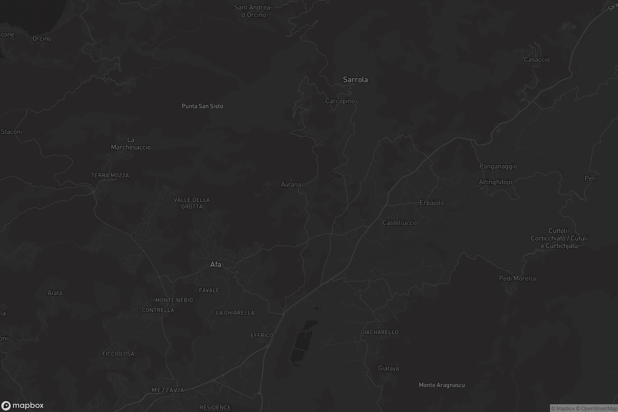 Carte de Sarrola-Carcopino