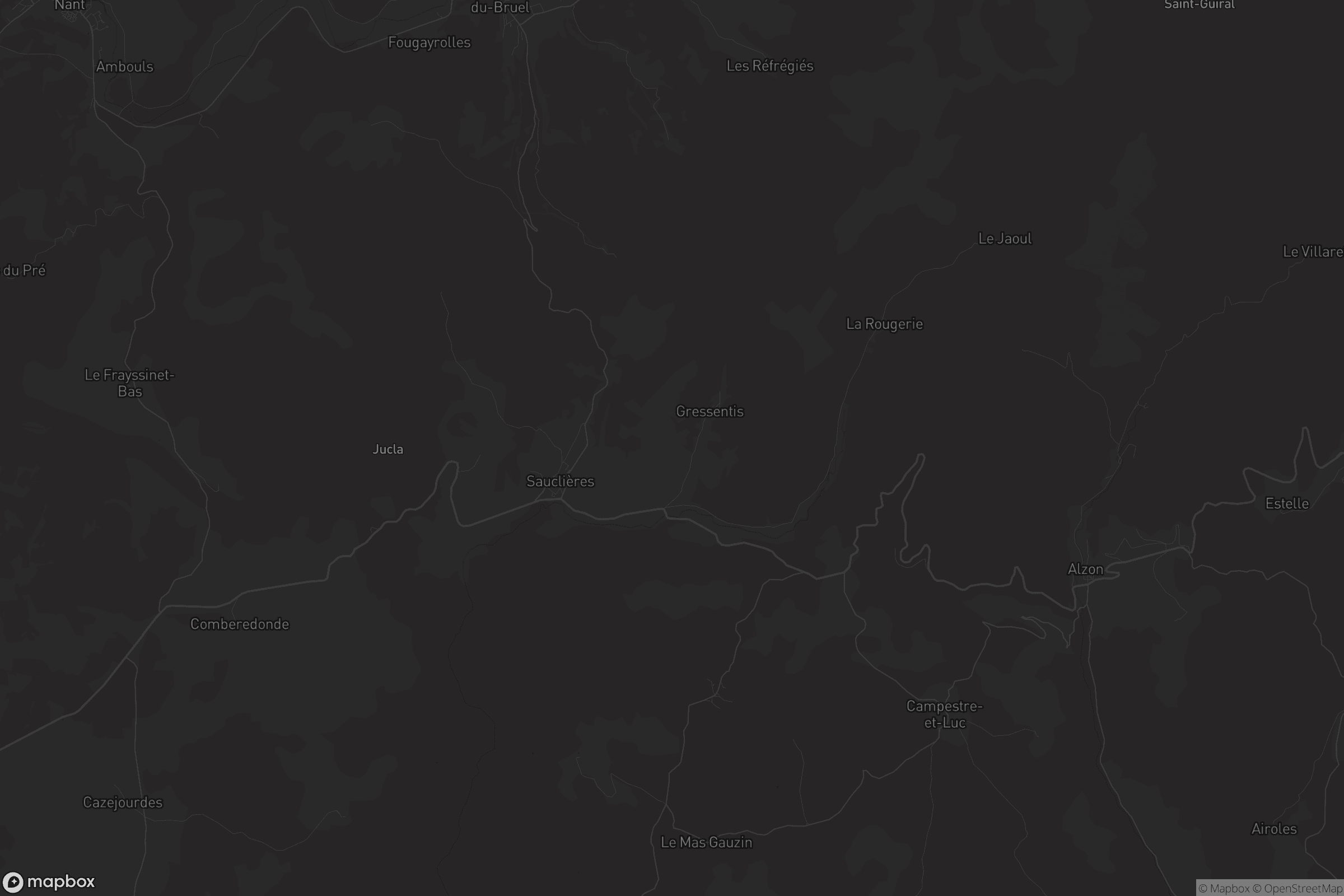 Carte de Sauclières