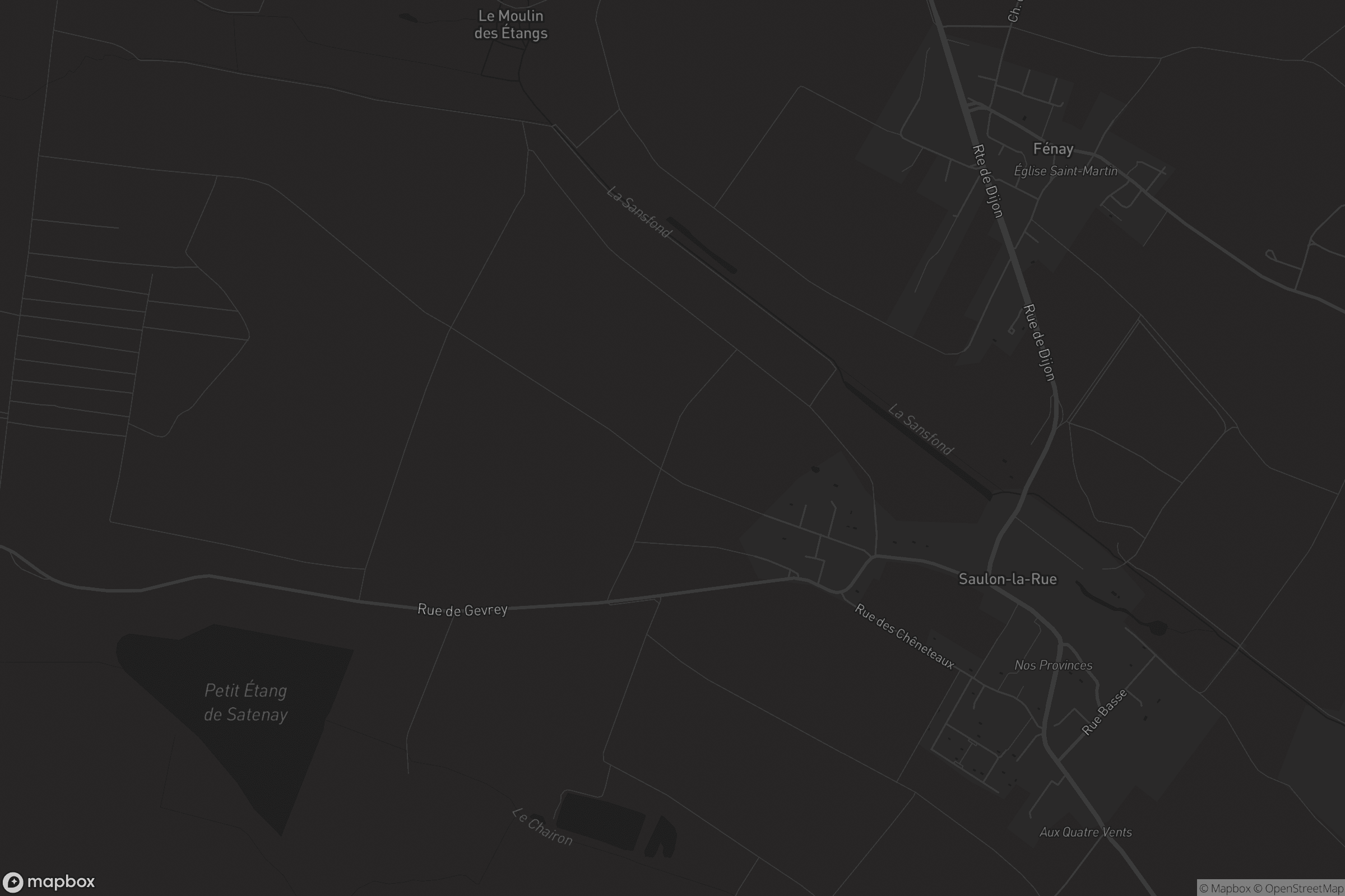 Carte de Saulon-la-Rue