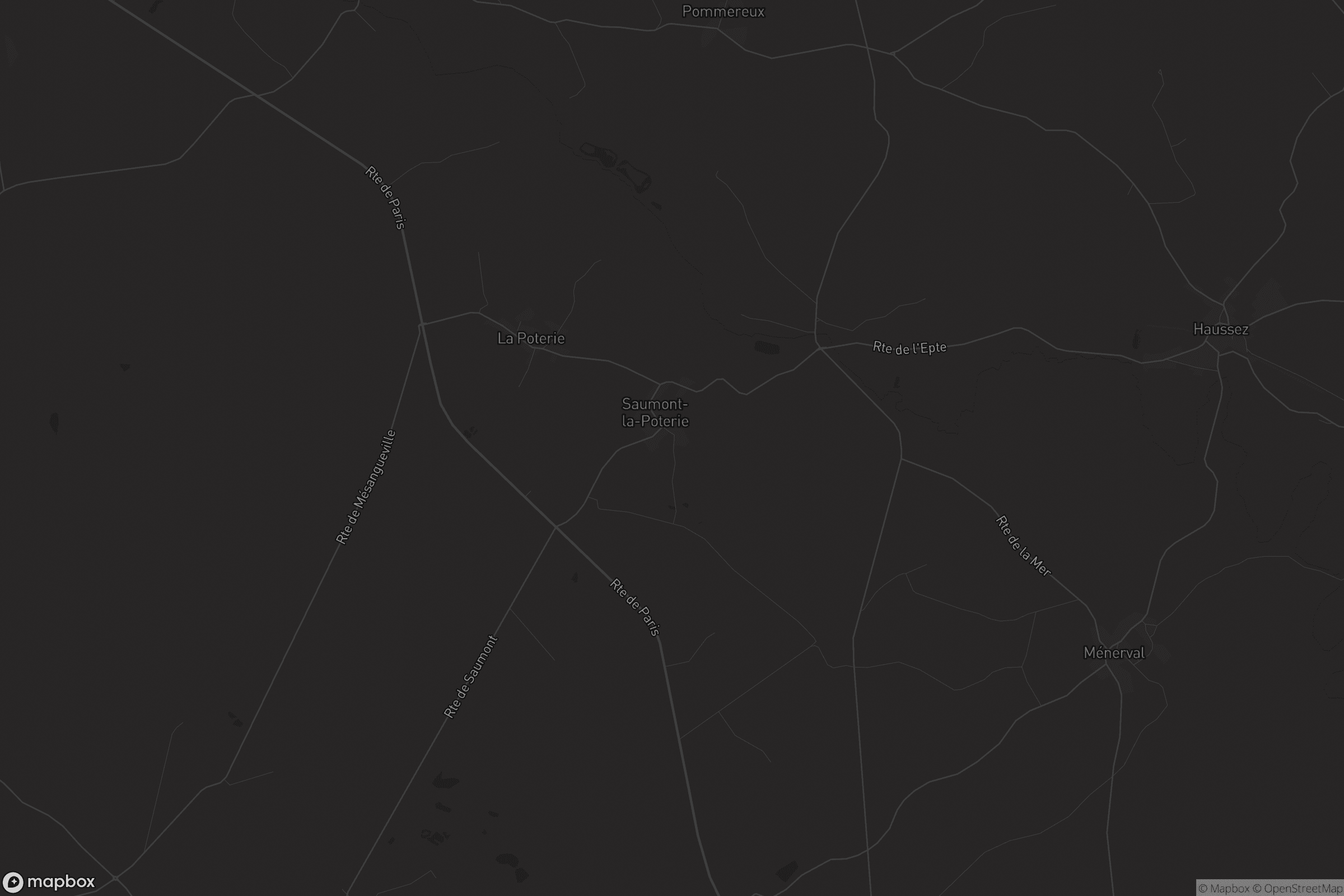 Carte de Saumont-la-Poterie
