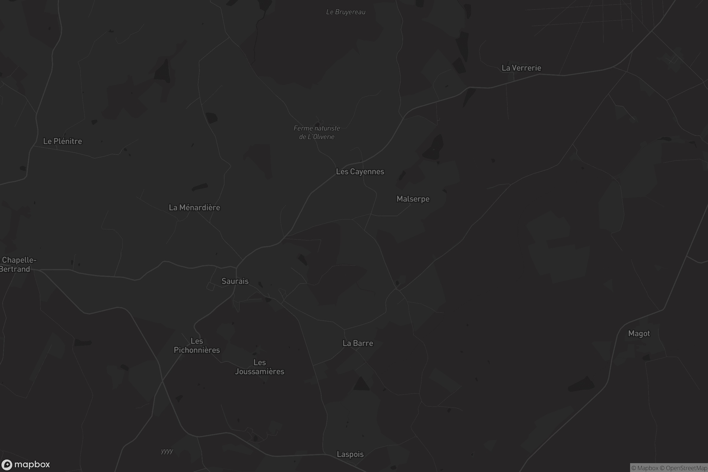 Carte de Saurais