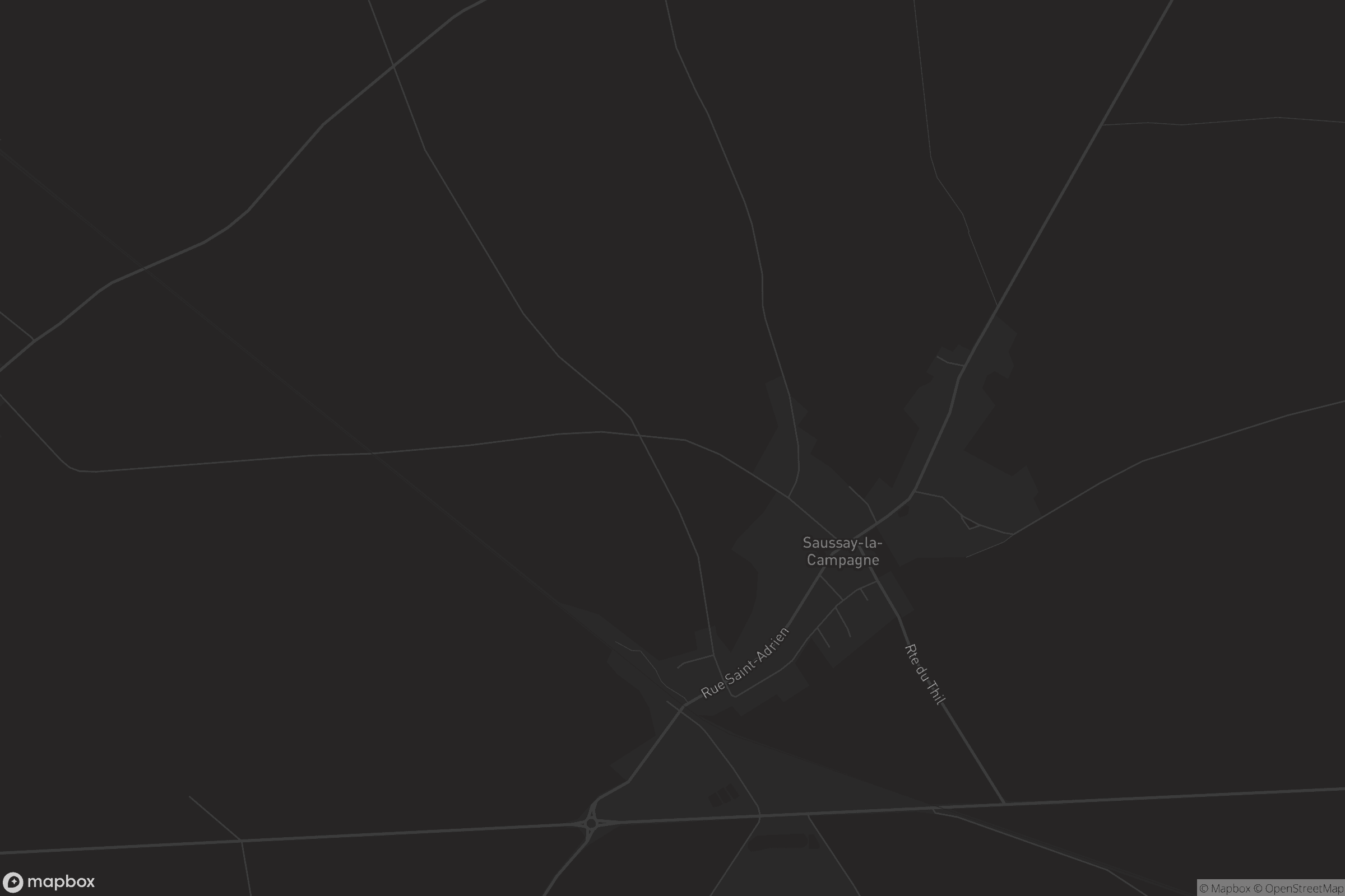 Carte de Saussay-la-Campagne