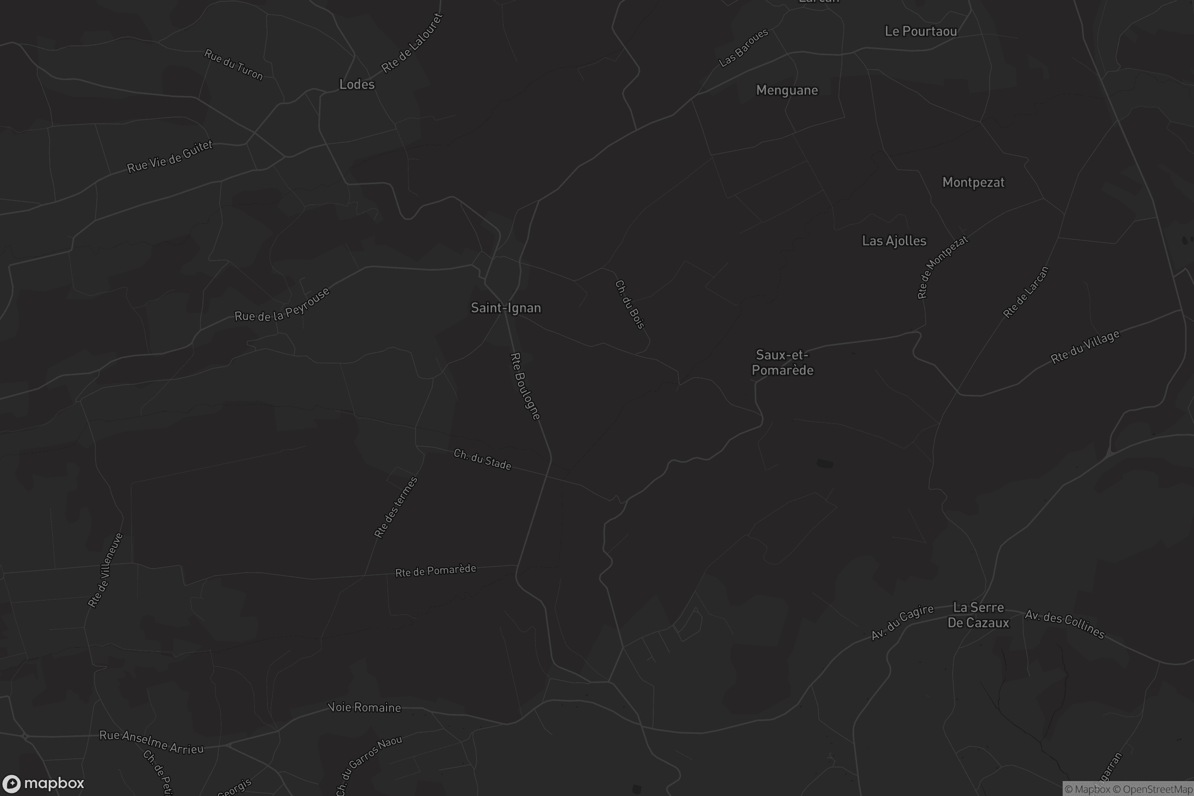 Carte de Saux-et-Pomarède