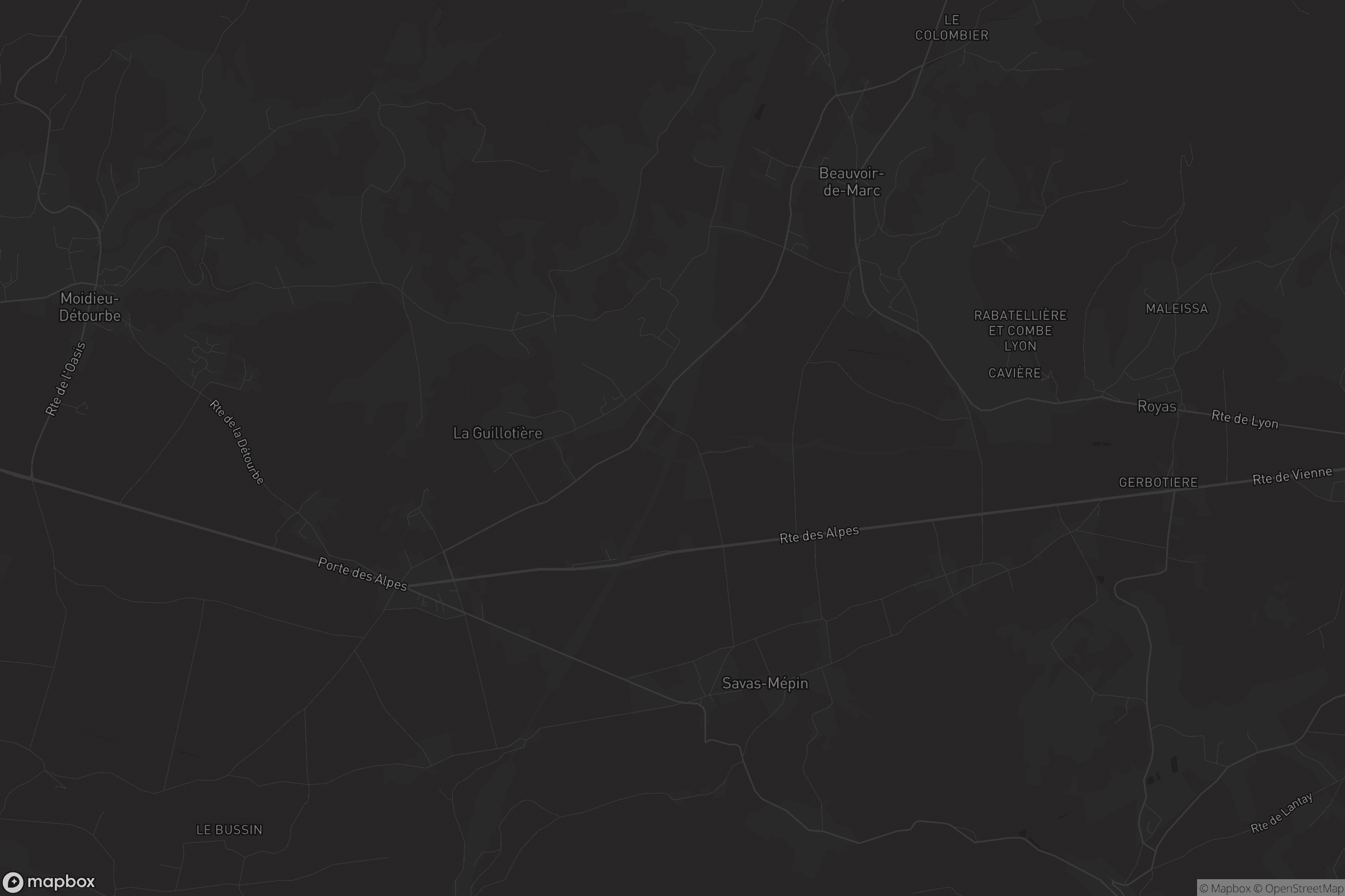 Carte de Savas-Mépin