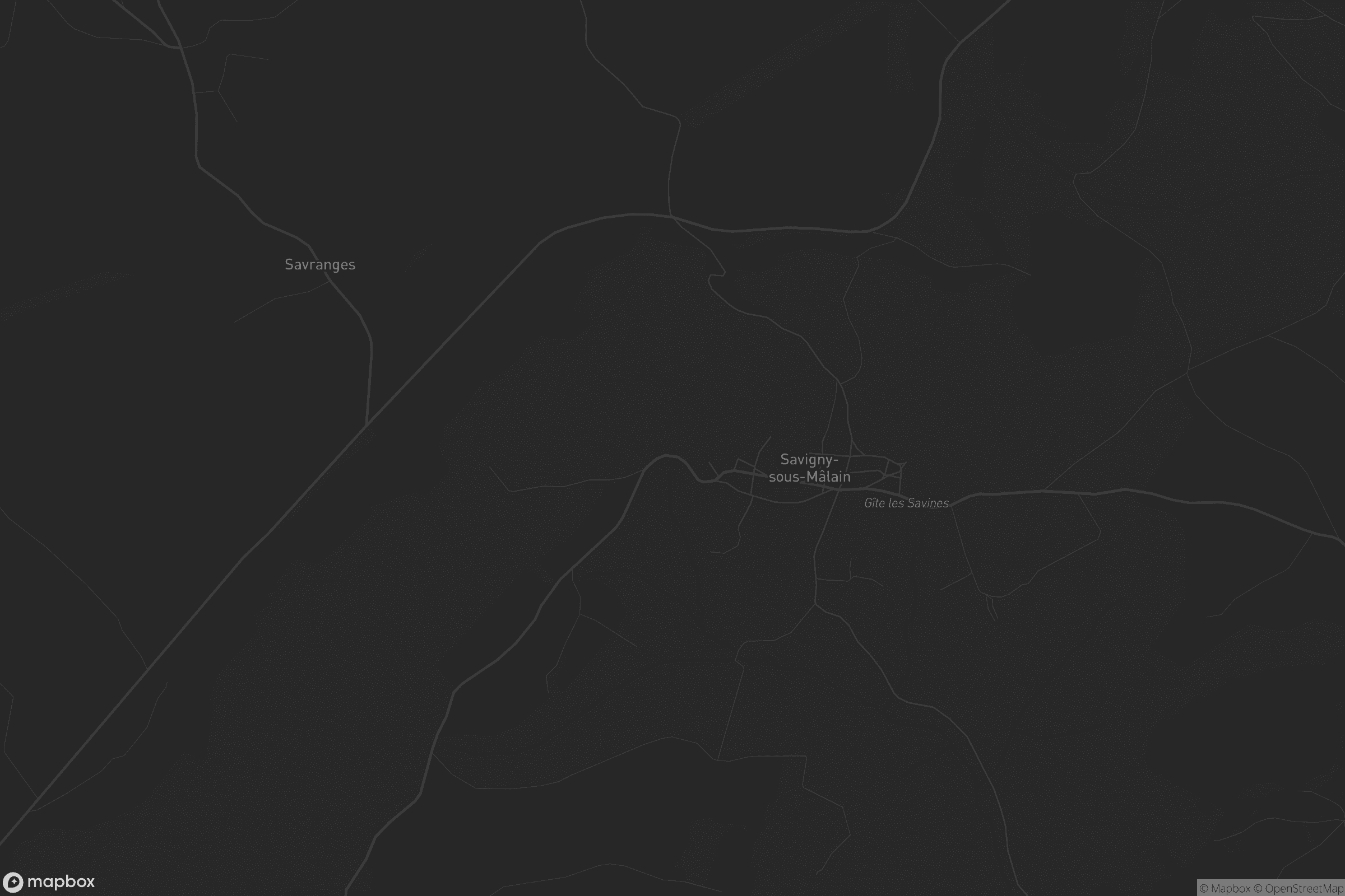 Carte de Savigny-sous-Mâlain