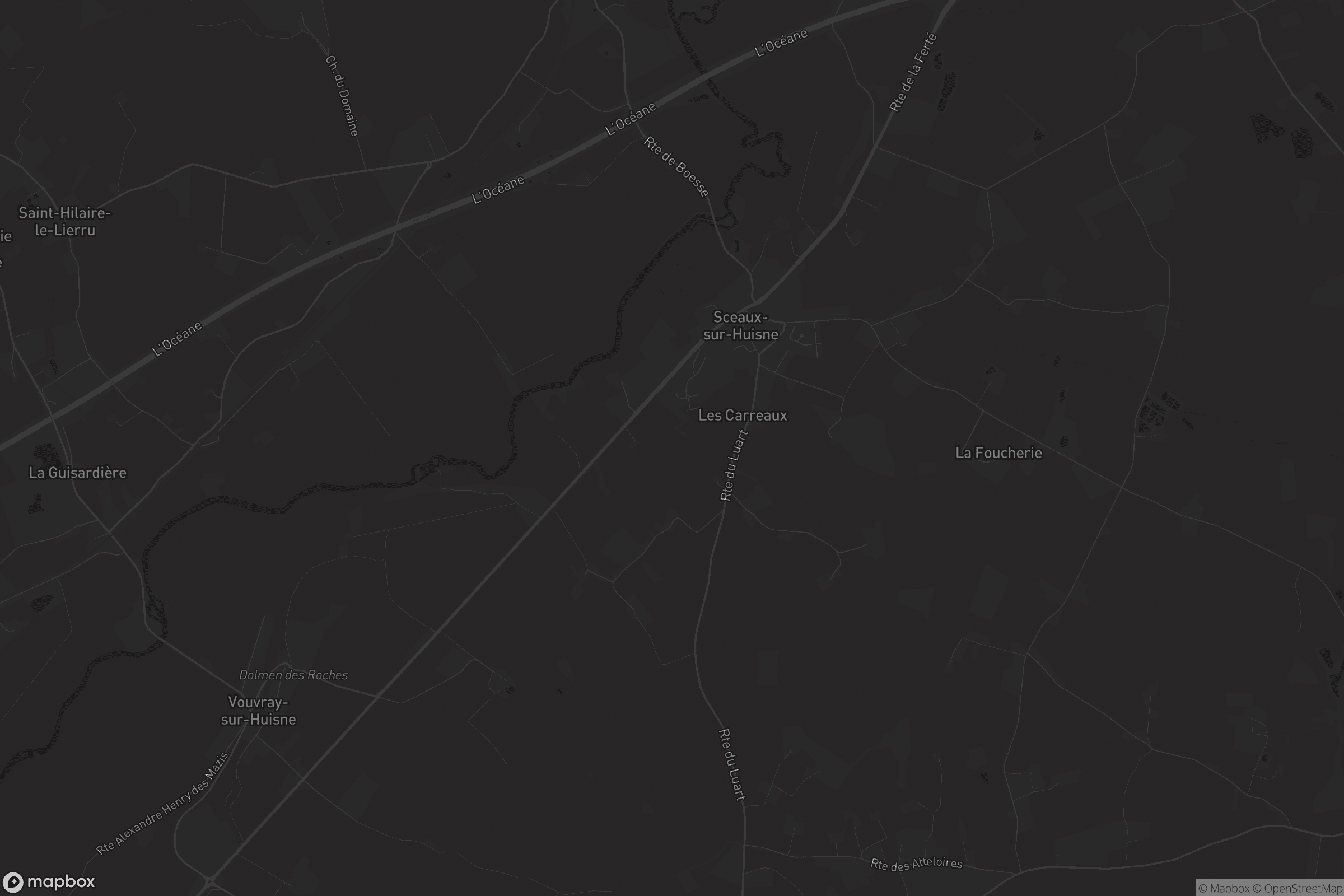 Carte de Sceaux-sur-Huisne