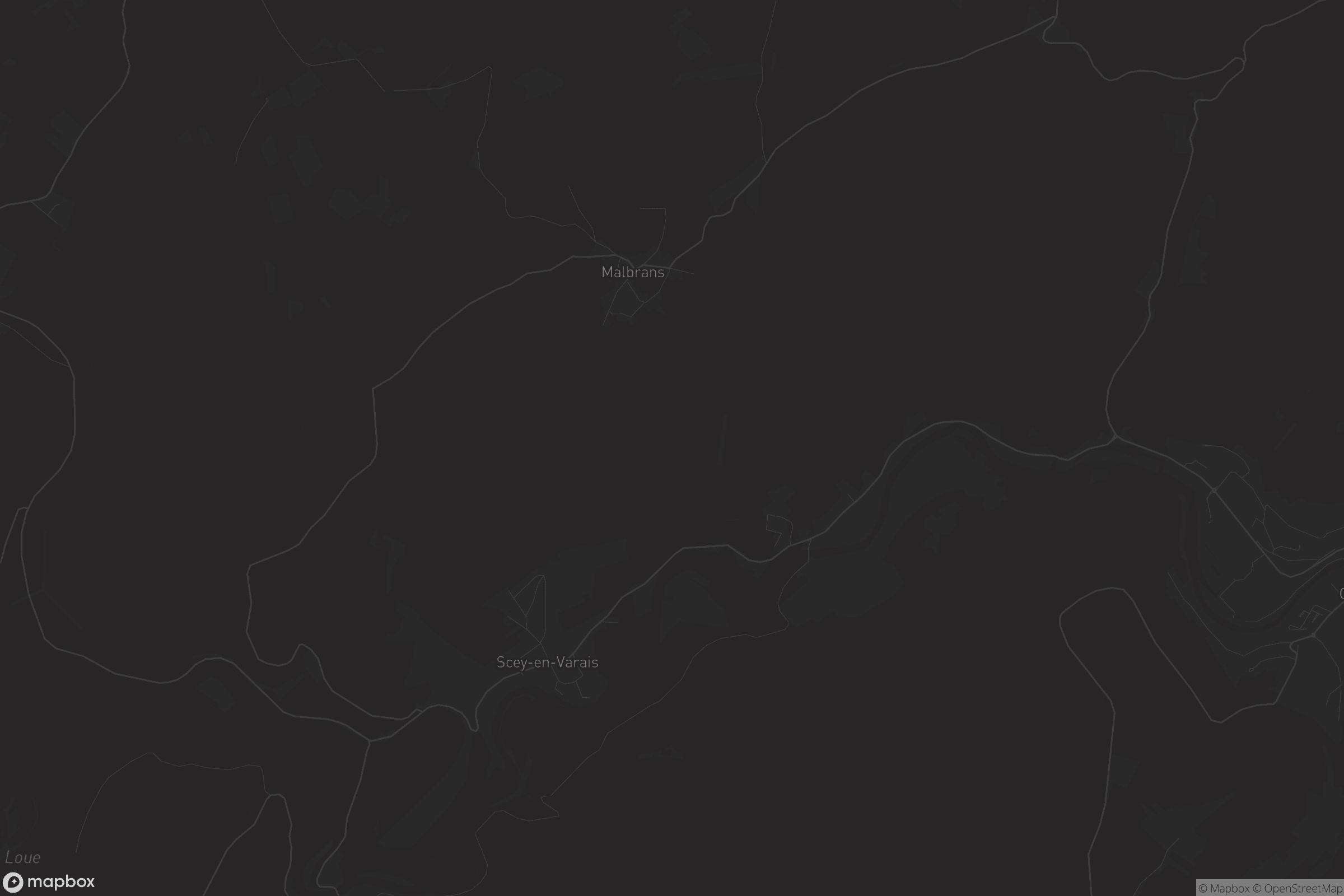 Carte de Scey-Maisières