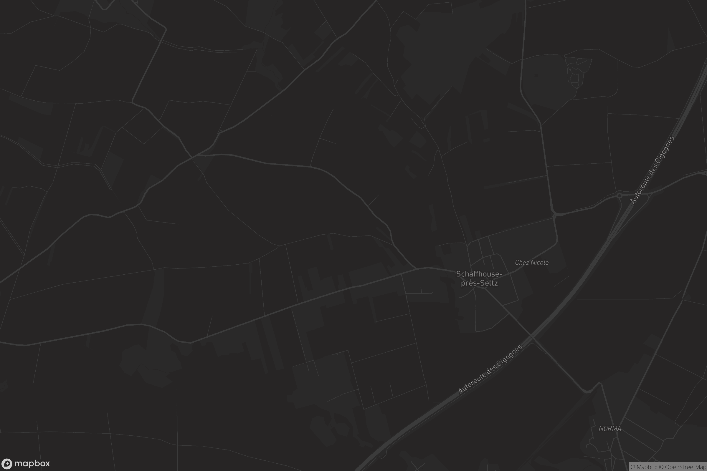 Carte de Schaffhouse-près-Seltz