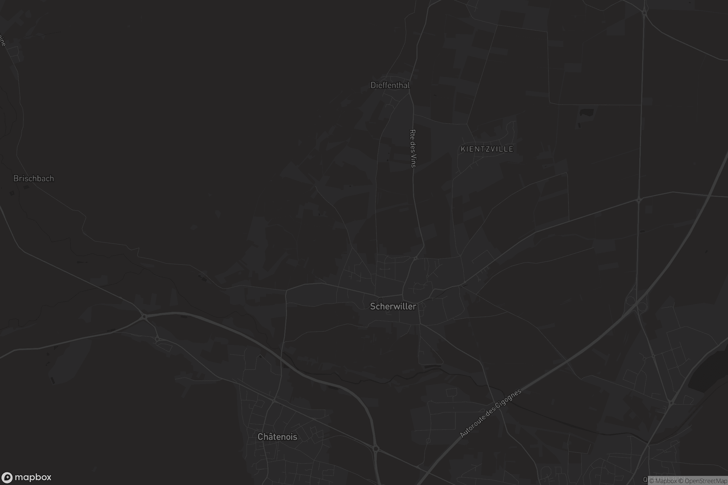 Carte de Scherwiller