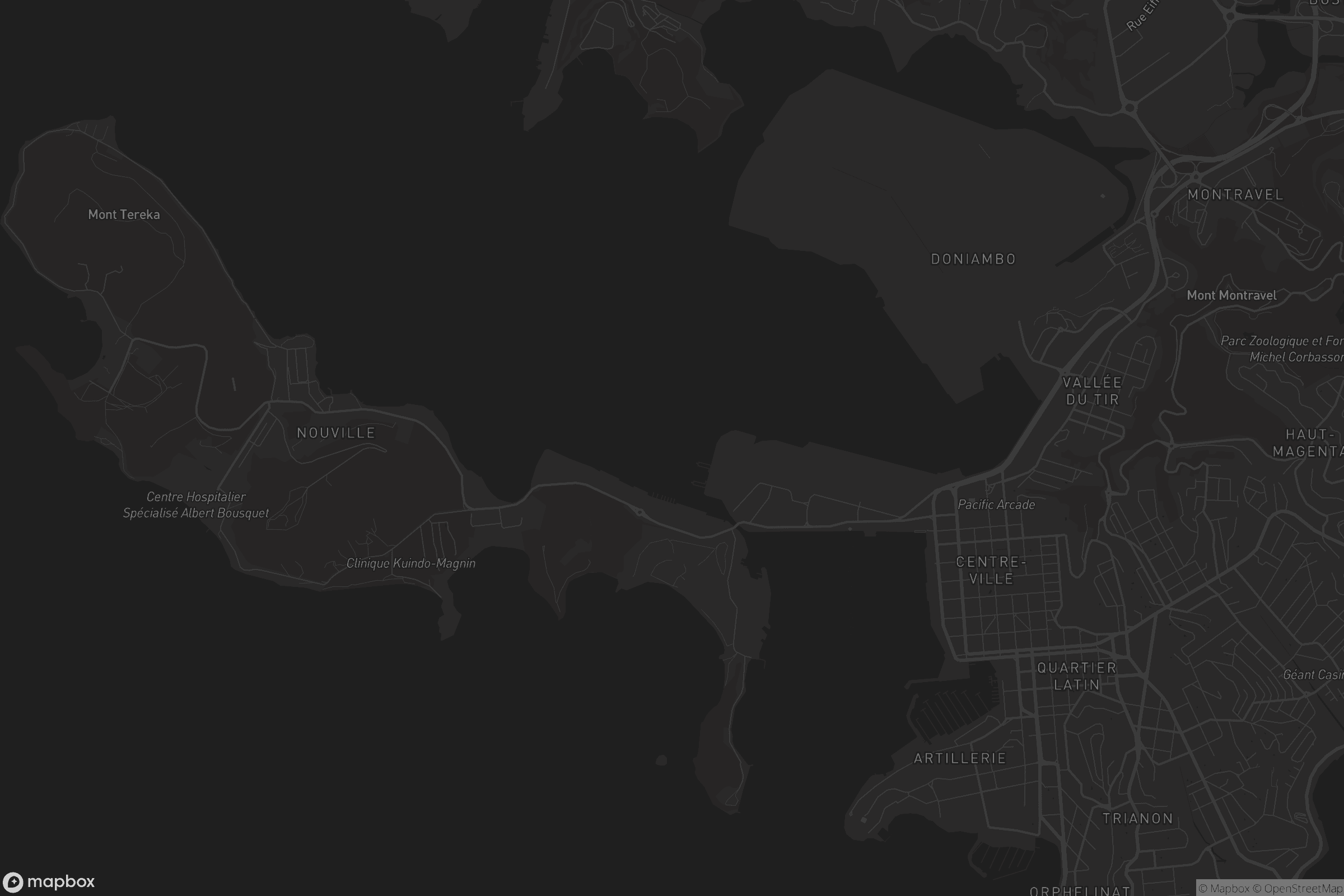 Carte de Secteur Ouest