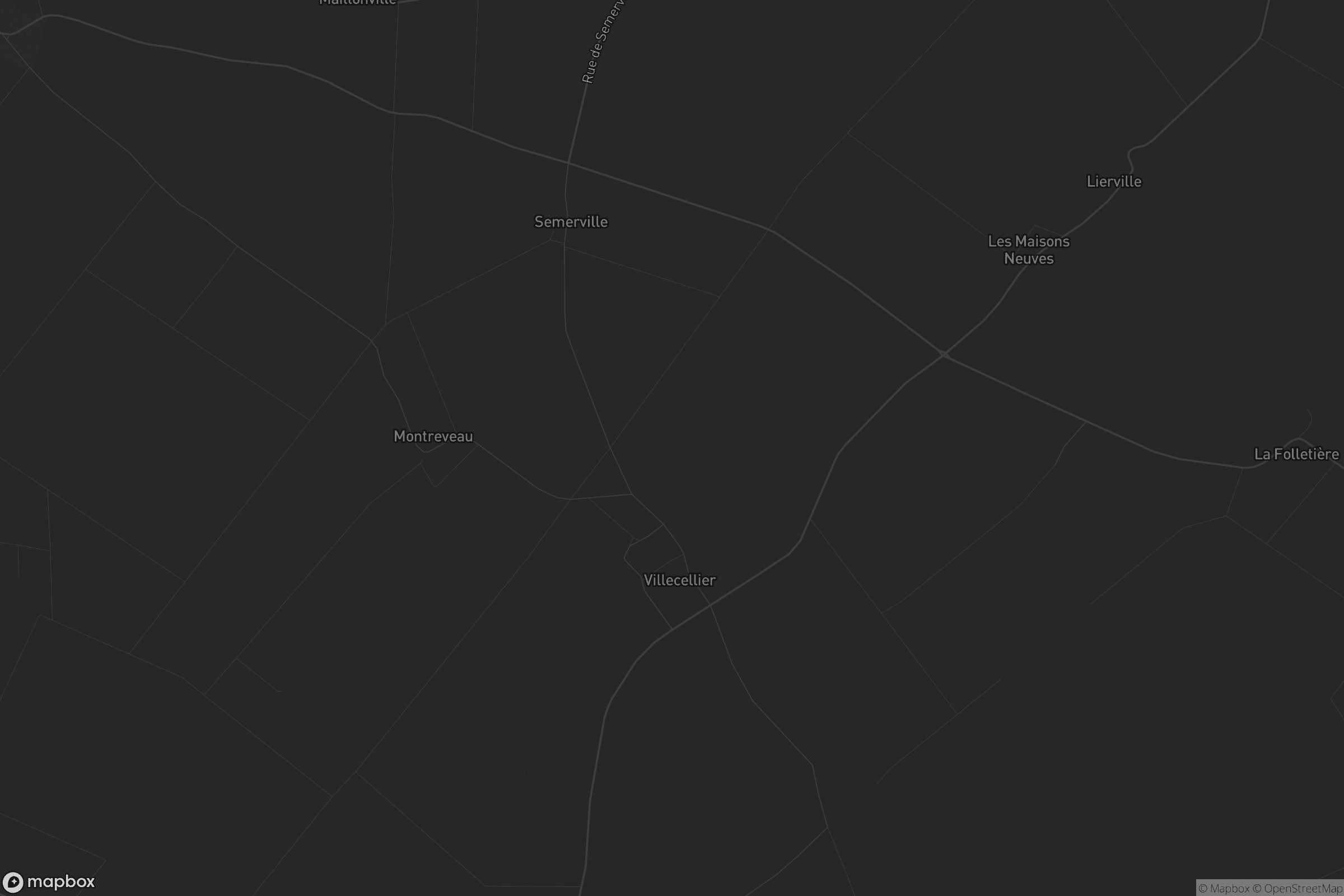 Carte de Semerville